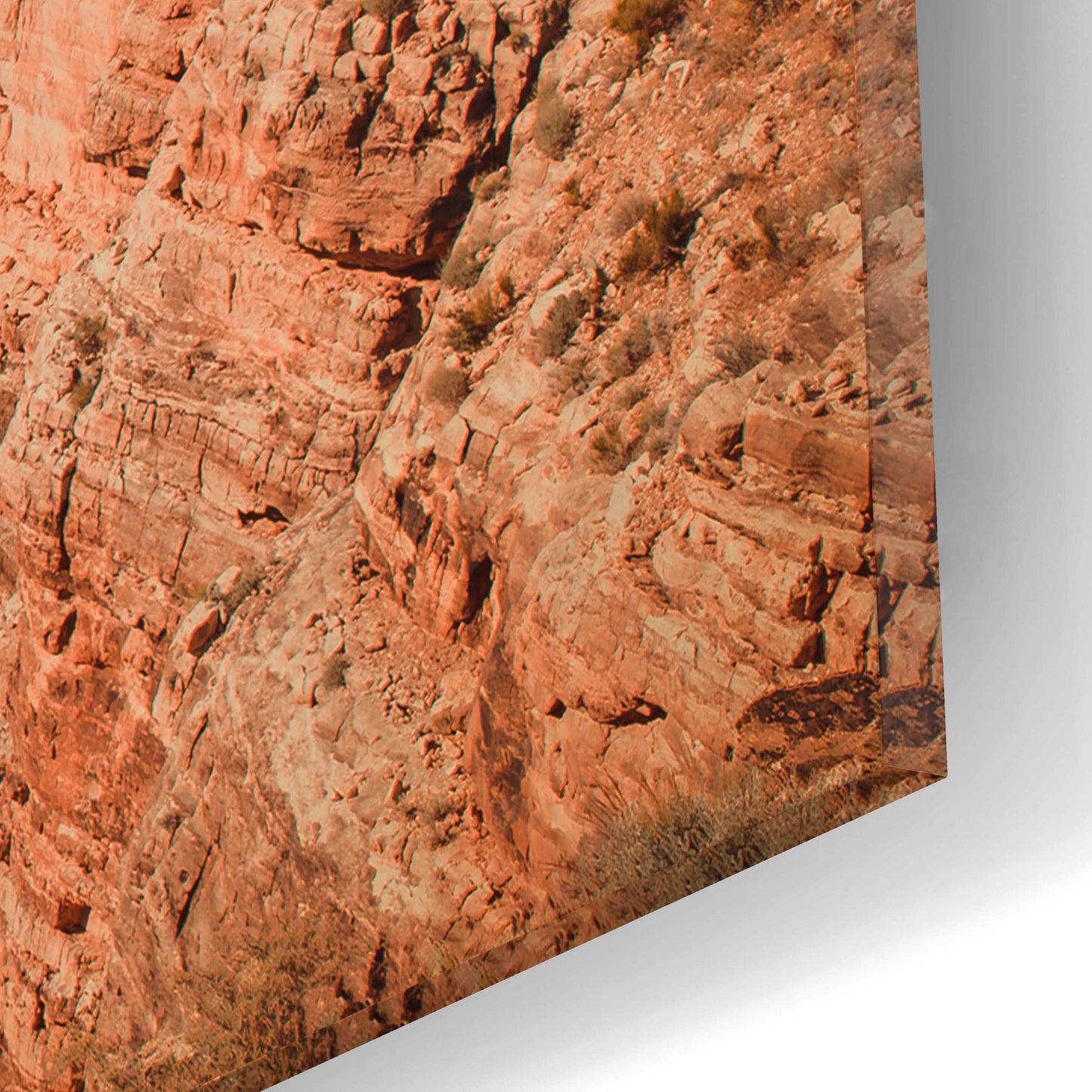 Epic Art 'Mistery Canyon III' by Sebastien Lory, Acrylic Glass Wall Art,16x12