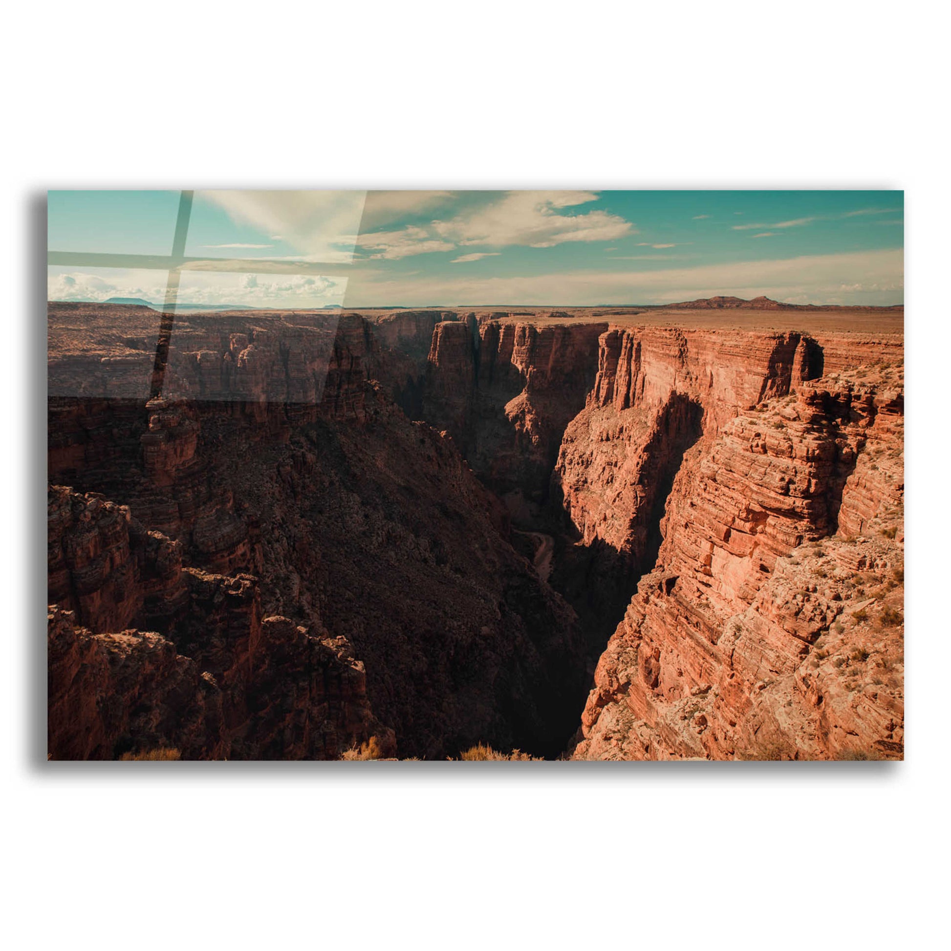 Epic Art 'Mistery Canyon III' by Sebastien Lory, Acrylic Glass Wall Art,16x12