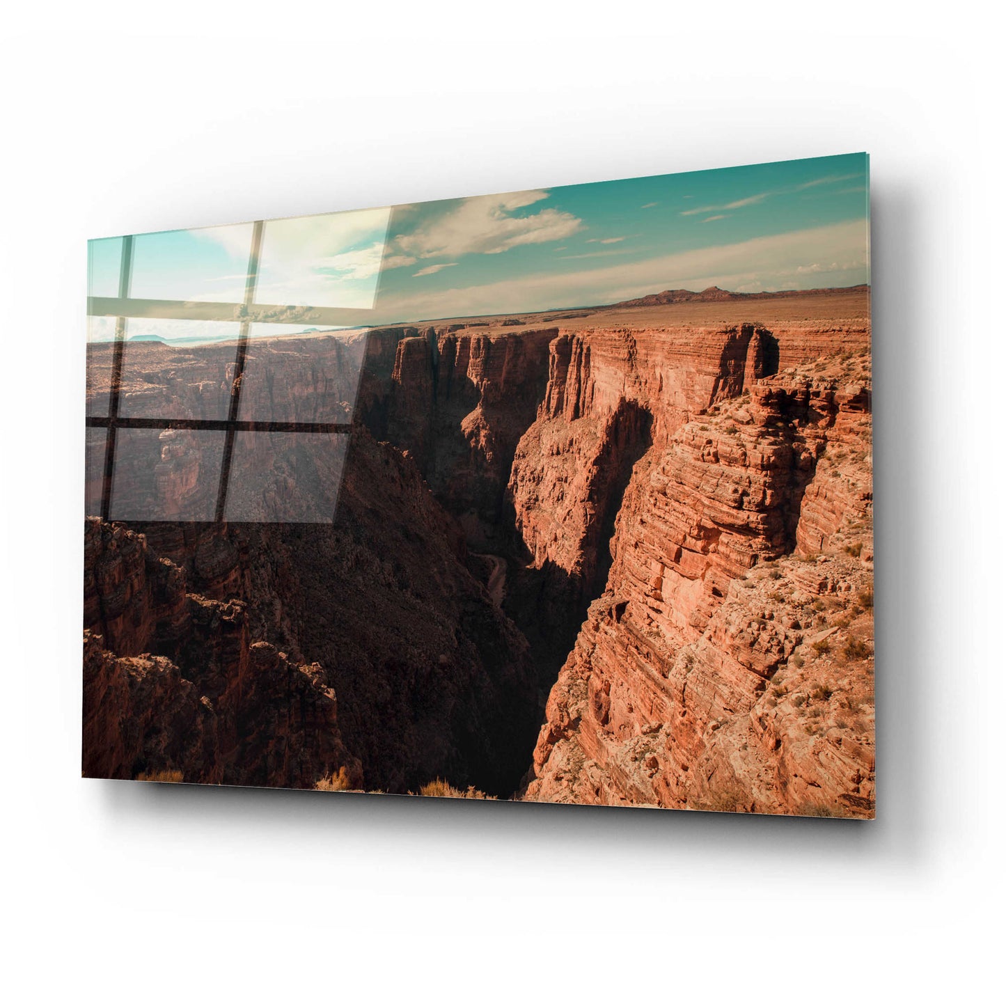 Epic Art 'Mistery Canyon III' by Sebastien Lory, Acrylic Glass Wall Art,24x16