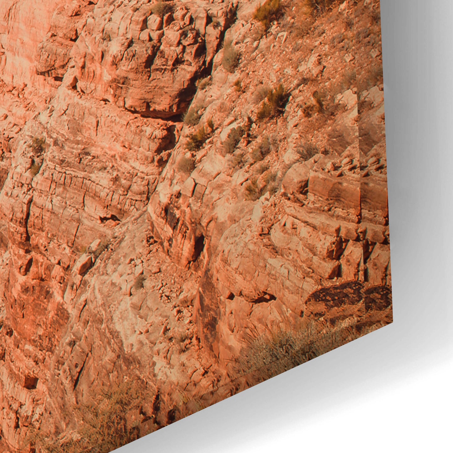 Epic Art 'Mistery Canyon III' by Sebastien Lory, Acrylic Glass Wall Art,24x16