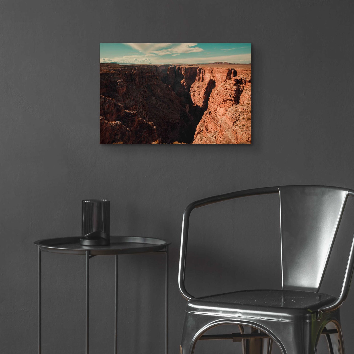 Epic Art 'Mistery Canyon III' by Sebastien Lory, Acrylic Glass Wall Art,24x16