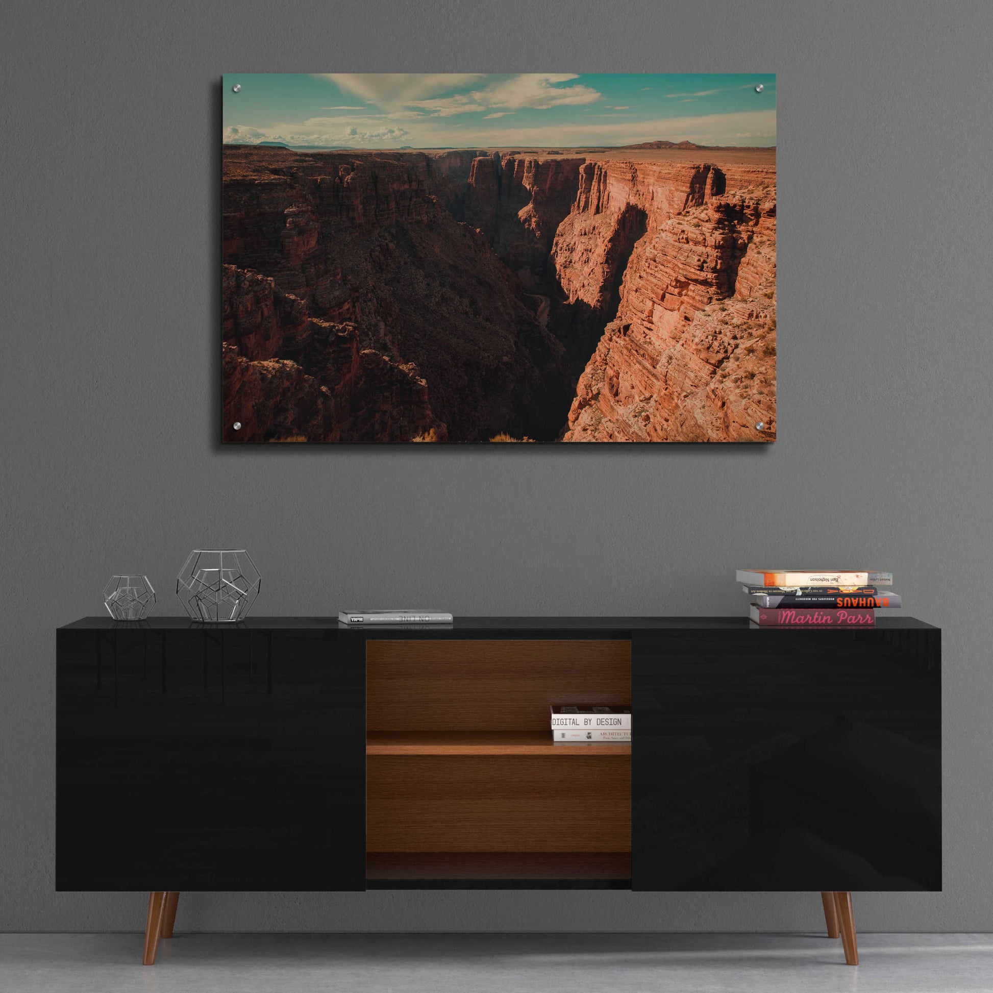 Epic Art 'Mistery Canyon III' by Sebastien Lory, Acrylic Glass Wall Art,36x24