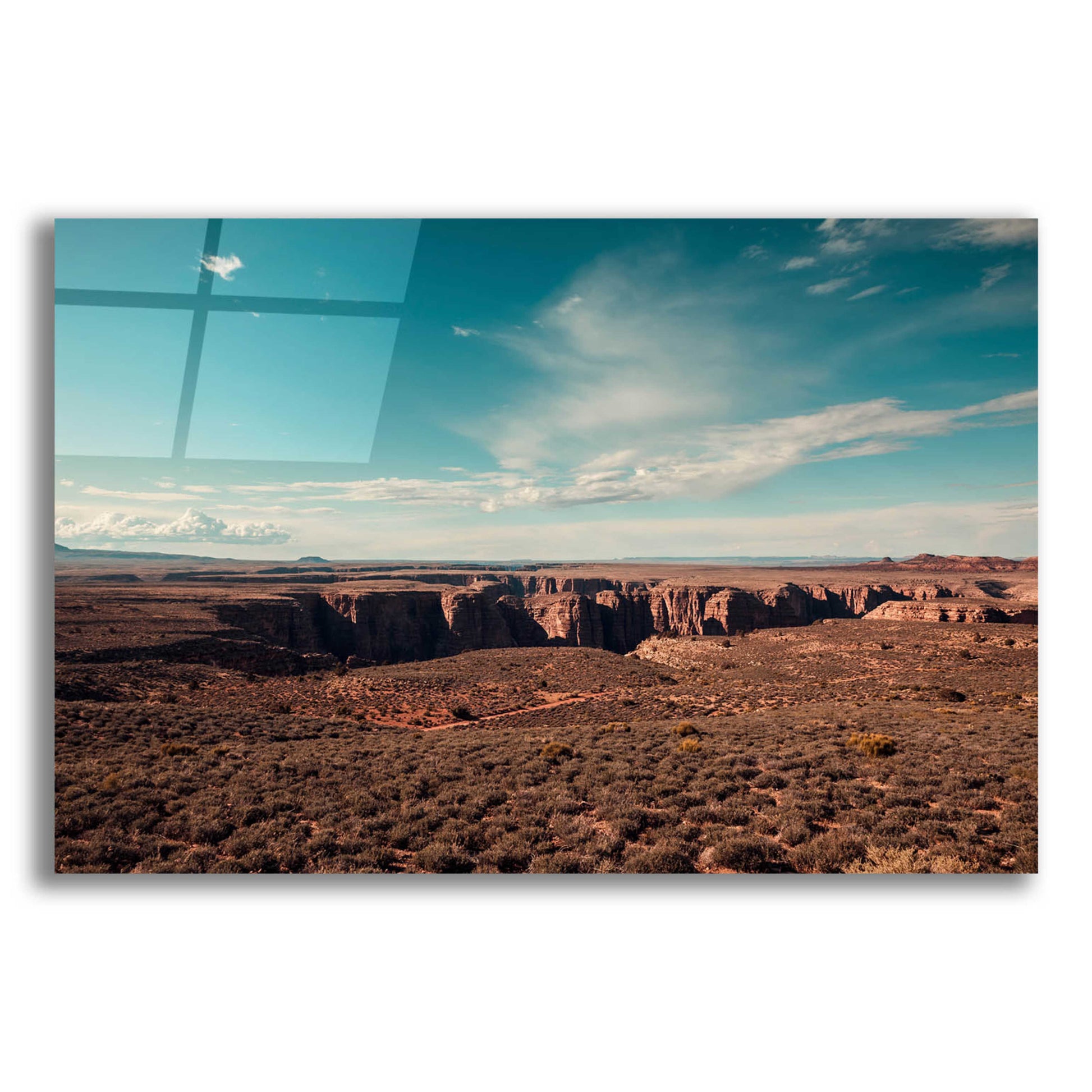 Epic Art 'Mistery Canyon IV' by Sebastien Lory, Acrylic Glass Wall Art,16x12