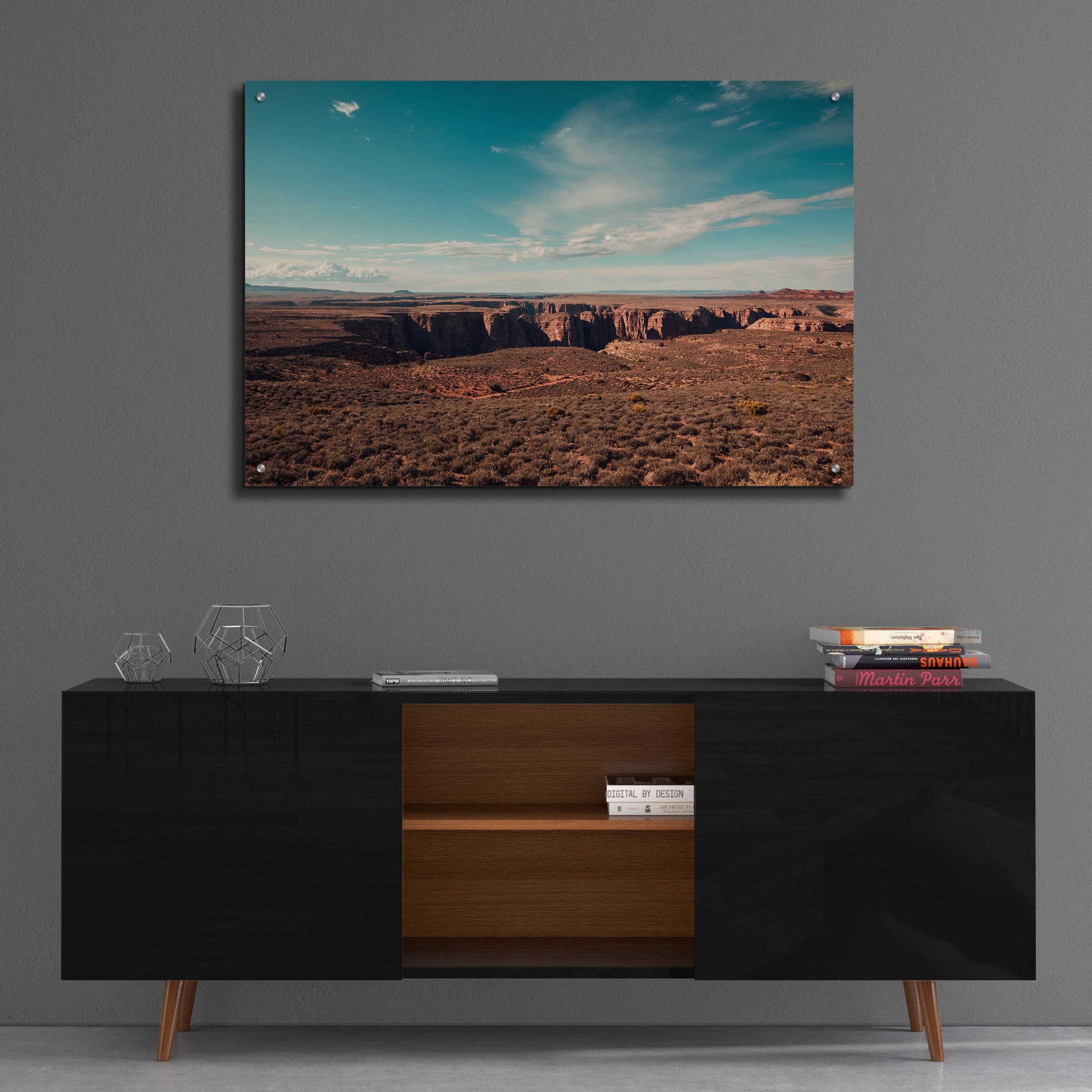 Epic Art 'Mistery Canyon IV' by Sebastien Lory, Acrylic Glass Wall Art,36x24