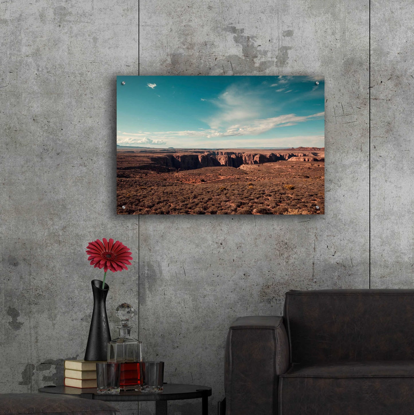 Epic Art 'Mistery Canyon IV' by Sebastien Lory, Acrylic Glass Wall Art,36x24