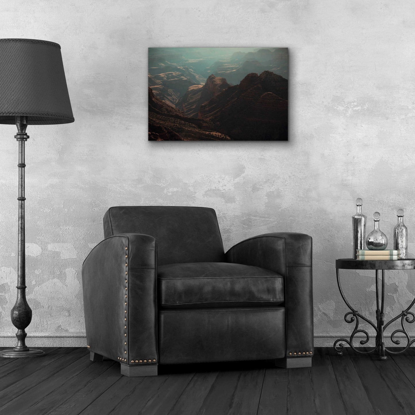 Epic Art 'Mountains' by Sebastien Lory, Acrylic Glass Wall Art,24x16