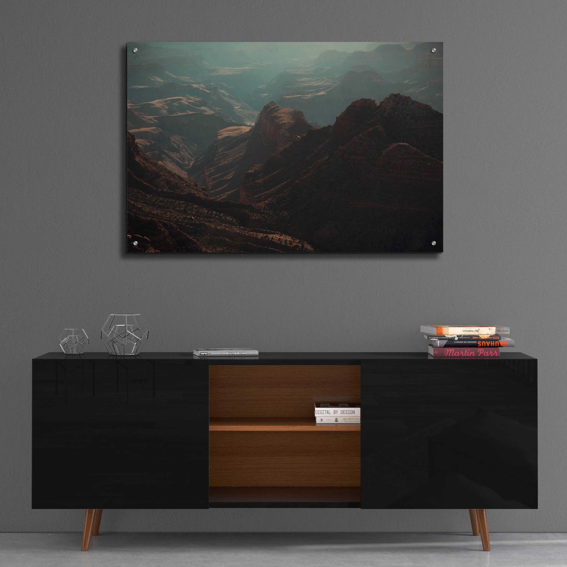 Epic Art 'Mountains' by Sebastien Lory, Acrylic Glass Wall Art,36x24