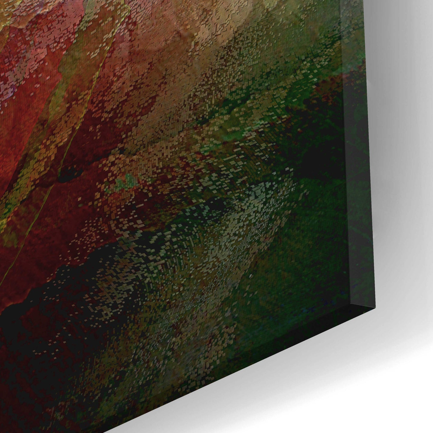 Epic Art 'Aurora Nebula 1' by David Manlove, Acrylic Glass Wall Art,24x12