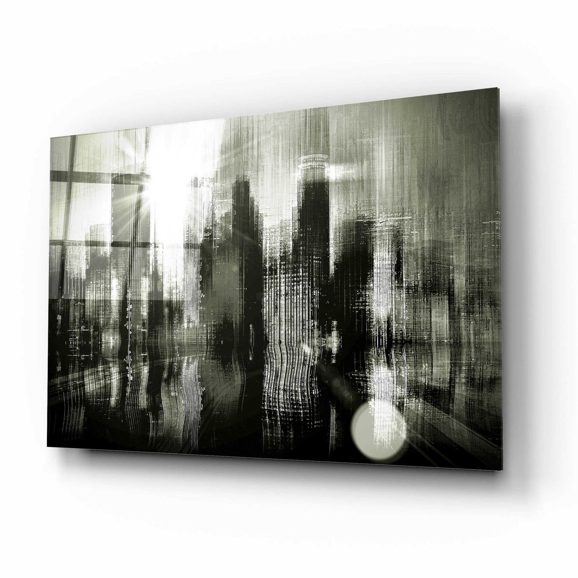 Epic Art 'Minneapolis Apocalypse' by David Manlove, Acrylic Glass Wall Art,16x12