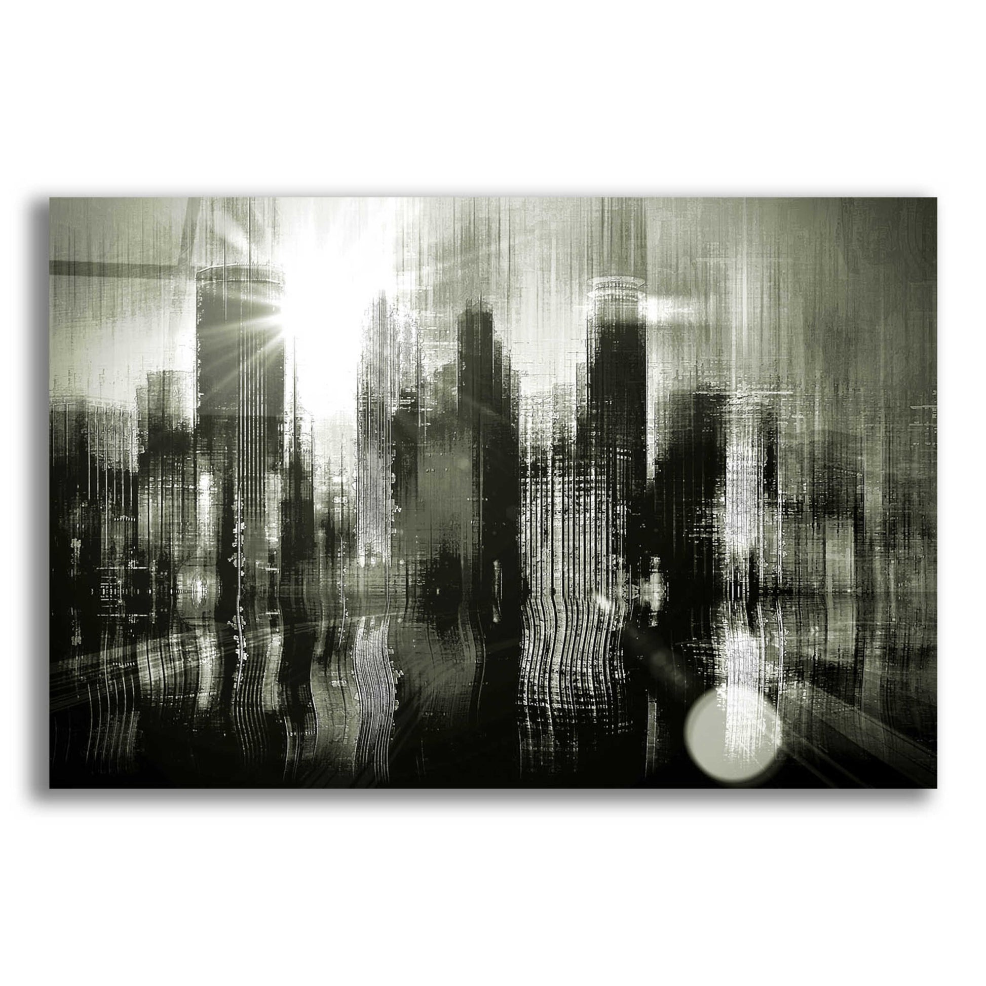 Epic Art 'Minneapolis Apocalypse' by David Manlove, Acrylic Glass Wall Art,16x12