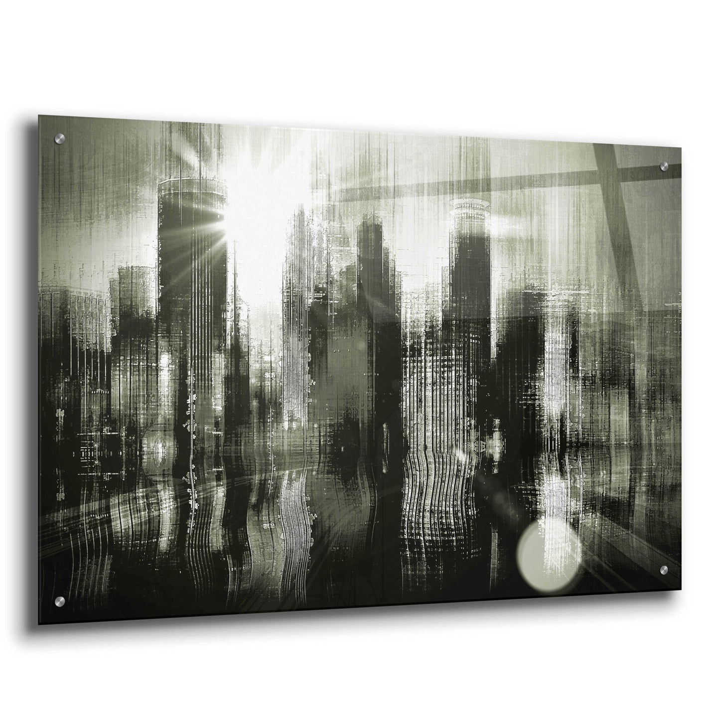 Epic Art 'Minneapolis Apocalypse' by David Manlove, Acrylic Glass Wall Art,36x24