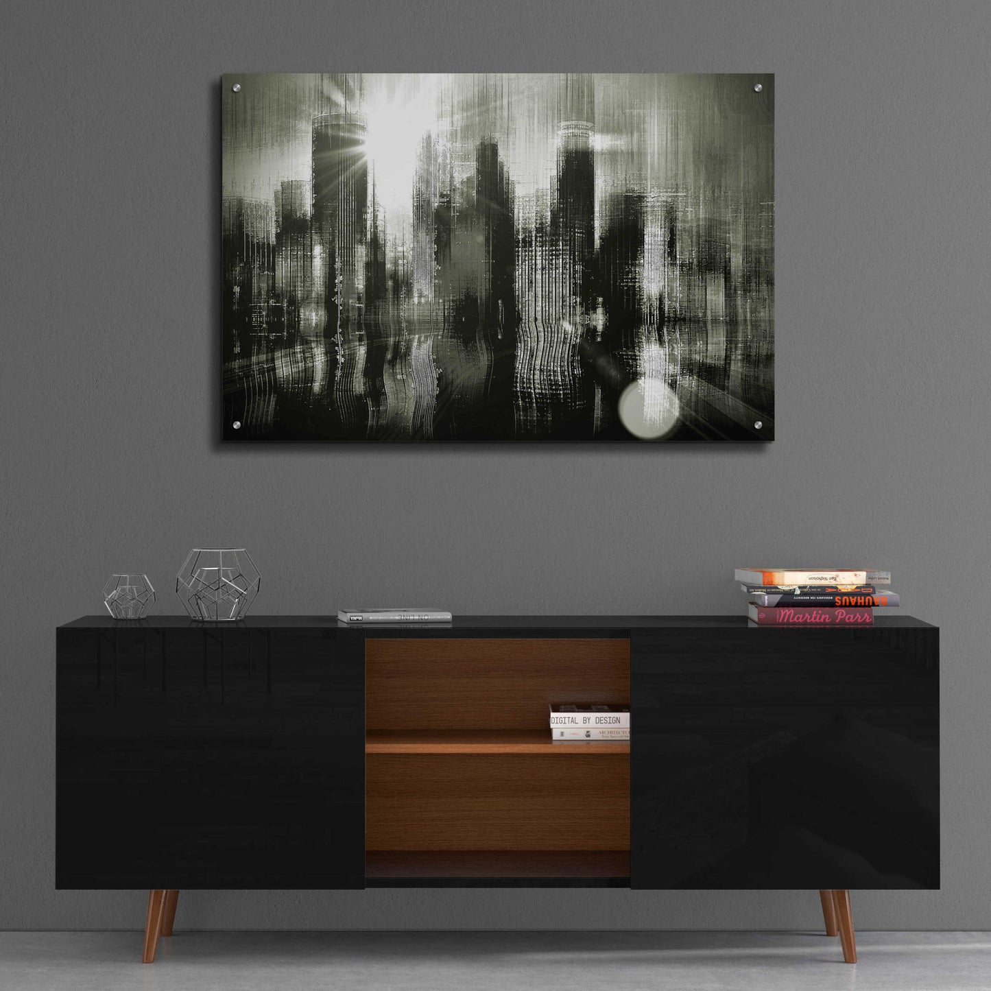 Epic Art 'Minneapolis Apocalypse' by David Manlove, Acrylic Glass Wall Art,36x24