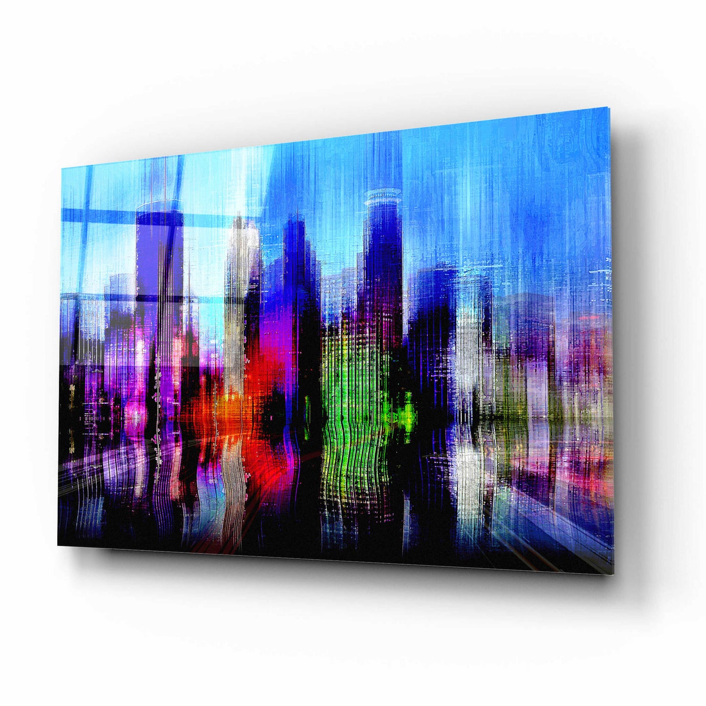 Epic Art 'Minneapolis' by David Manlove, Acrylic Glass Wall Art,16x12