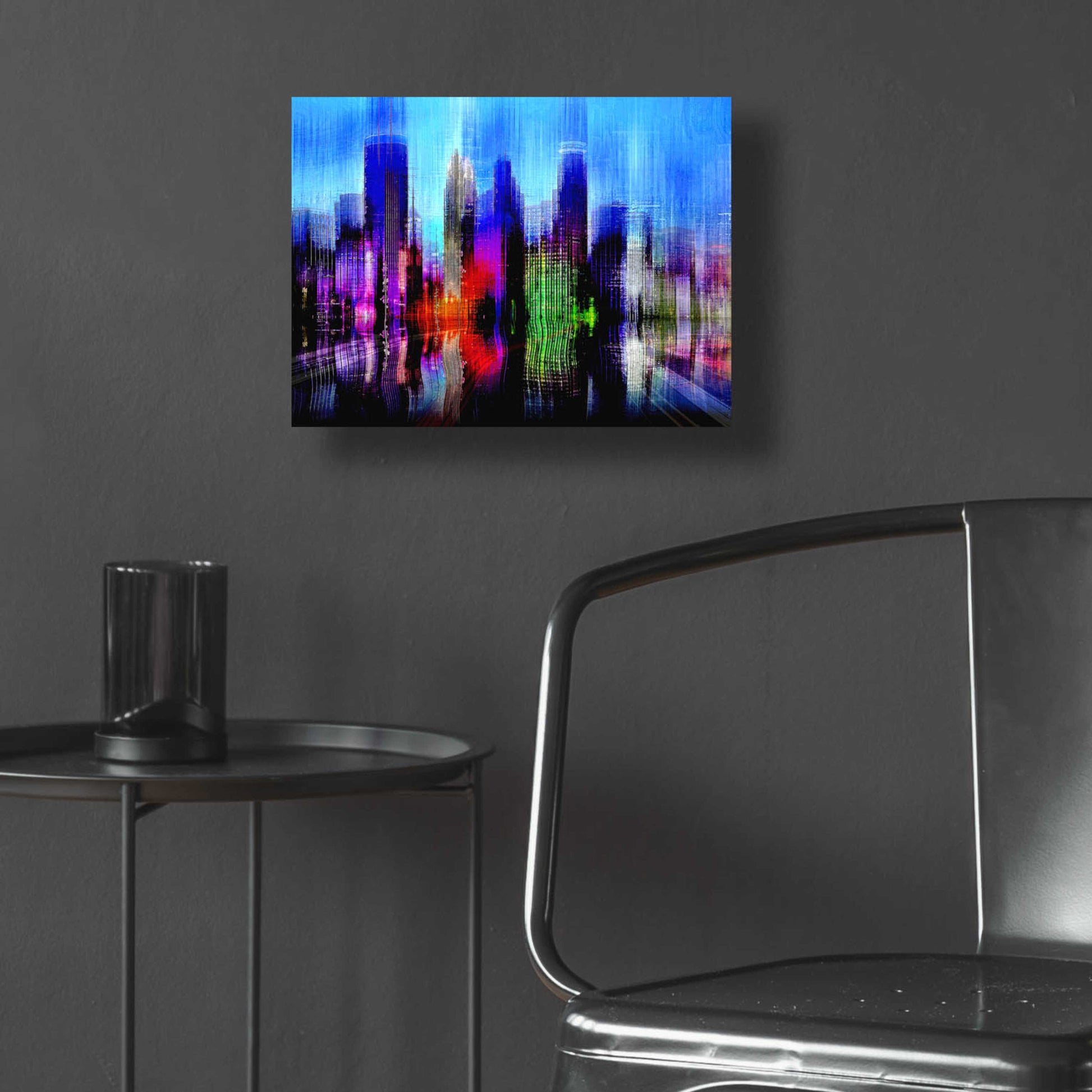 Epic Art 'Minneapolis' by David Manlove, Acrylic Glass Wall Art,16x12