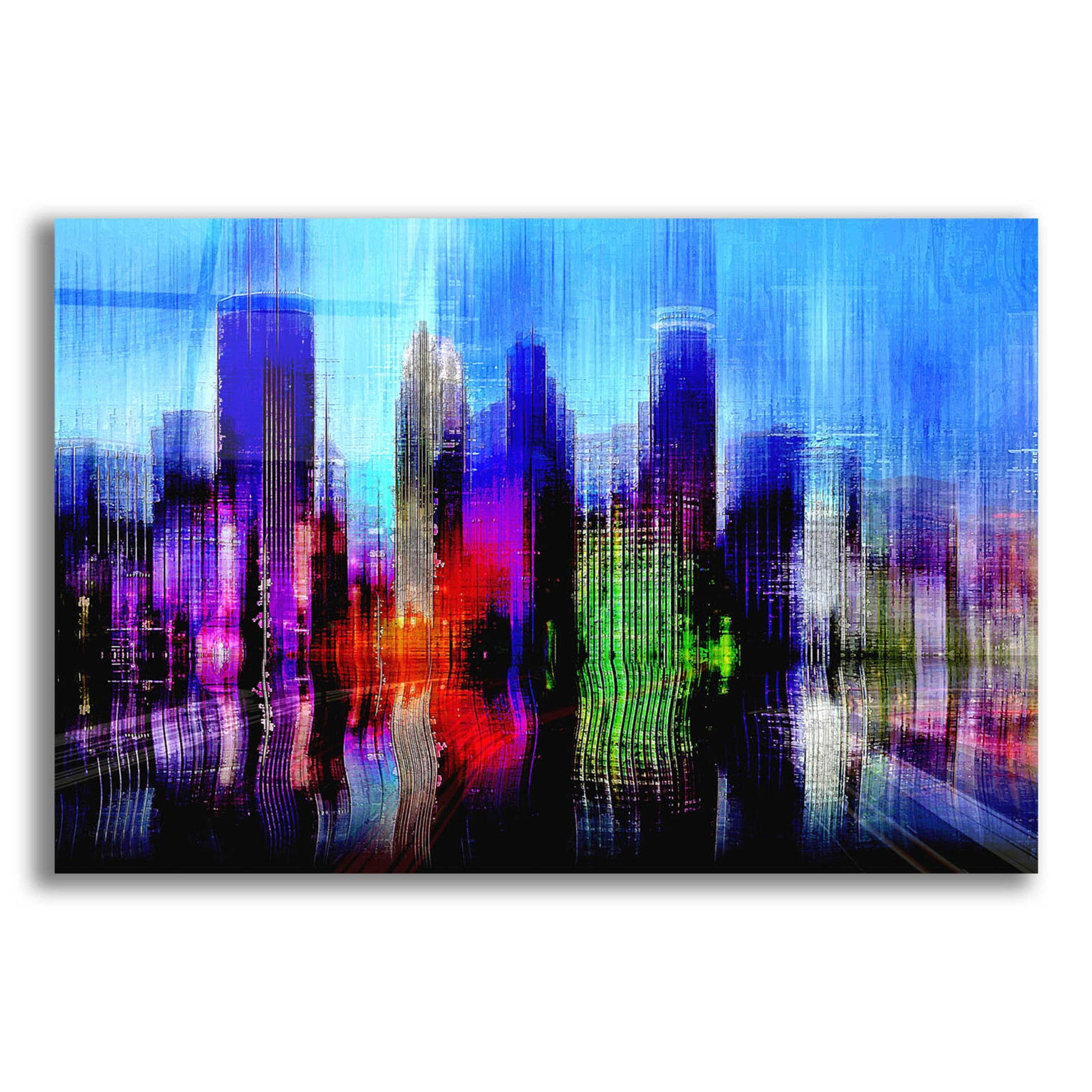 Epic Art 'Minneapolis' by David Manlove, Acrylic Glass Wall Art,16x12