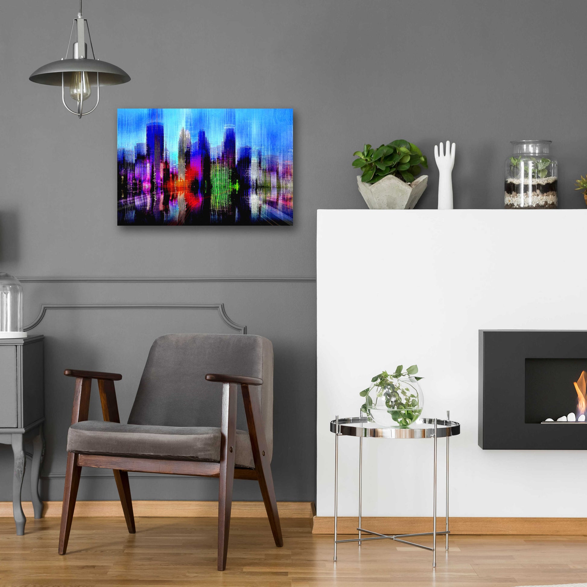 Epic Art 'Minneapolis' by David Manlove, Acrylic Glass Wall Art,24x16