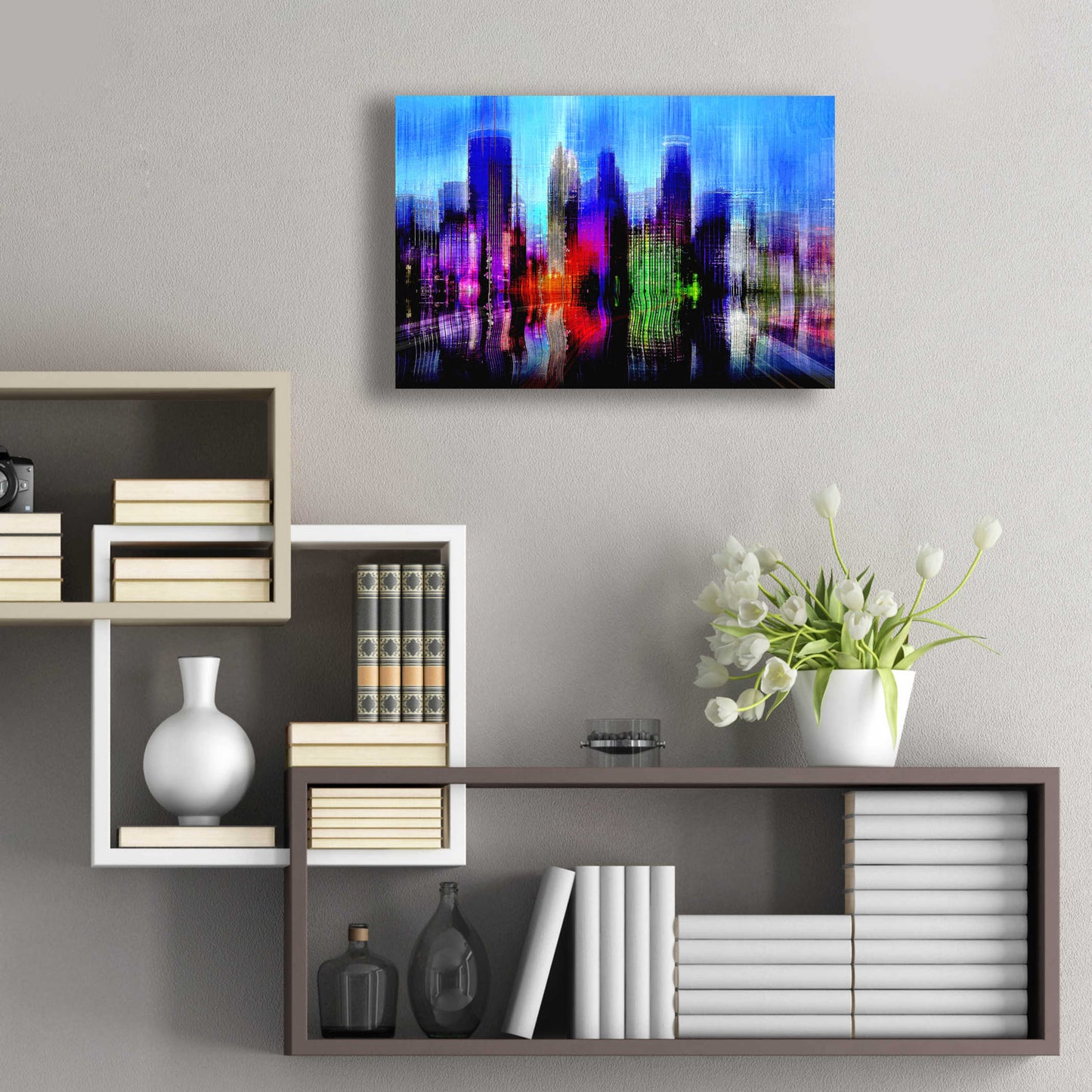 Epic Art 'Minneapolis' by David Manlove, Acrylic Glass Wall Art,24x16