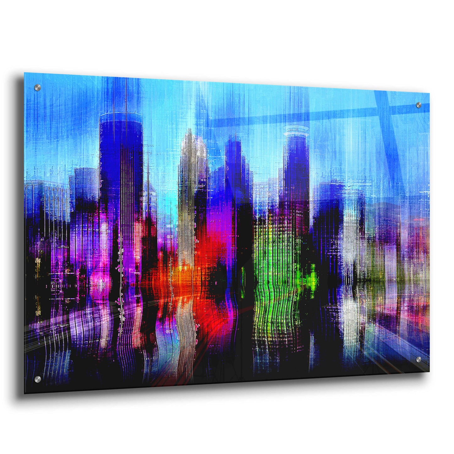 Epic Art 'Minneapolis' by David Manlove, Acrylic Glass Wall Art,36x24