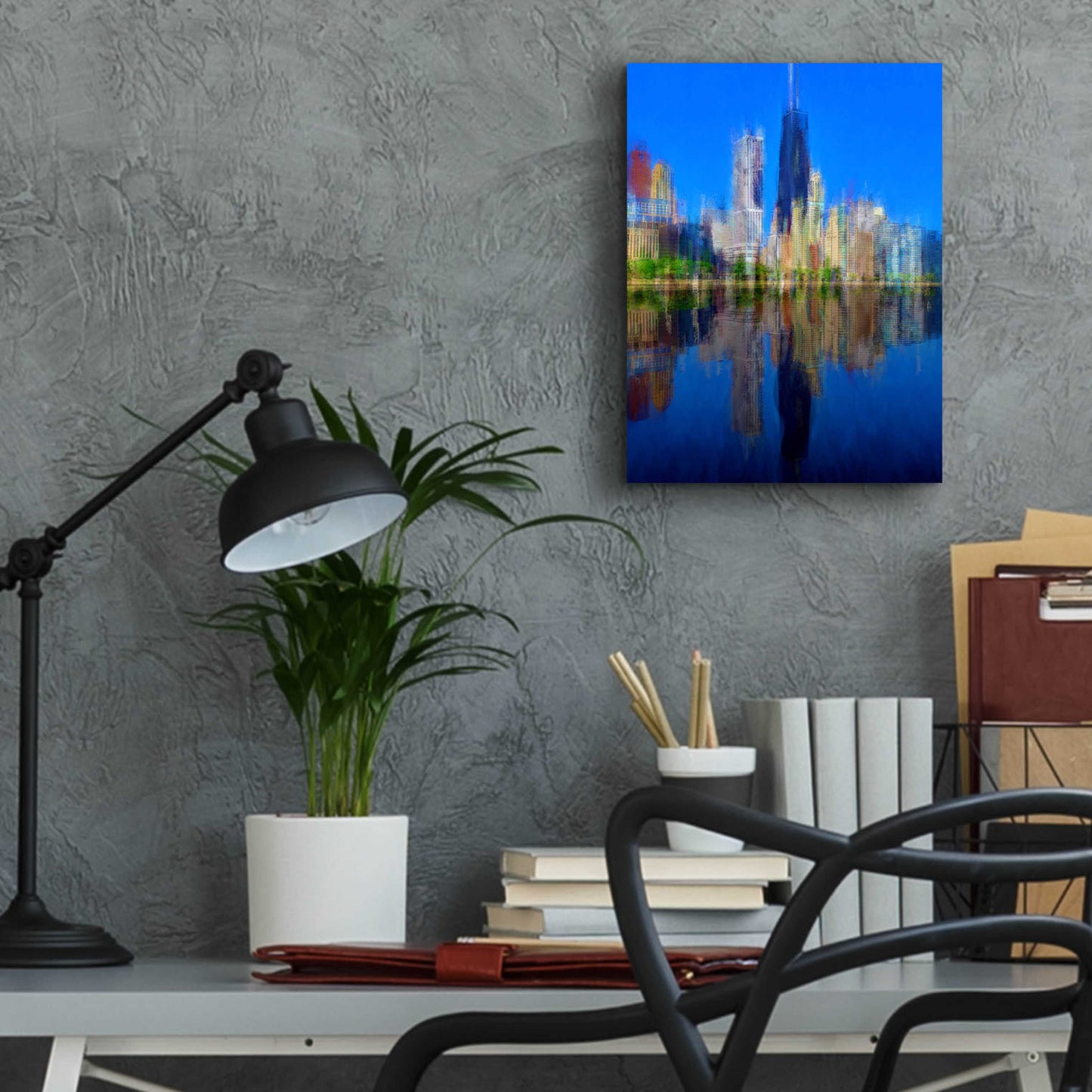 Epic Art 'Hancock 3' by David Manlove, Acrylic Glass Wall Art,12x16