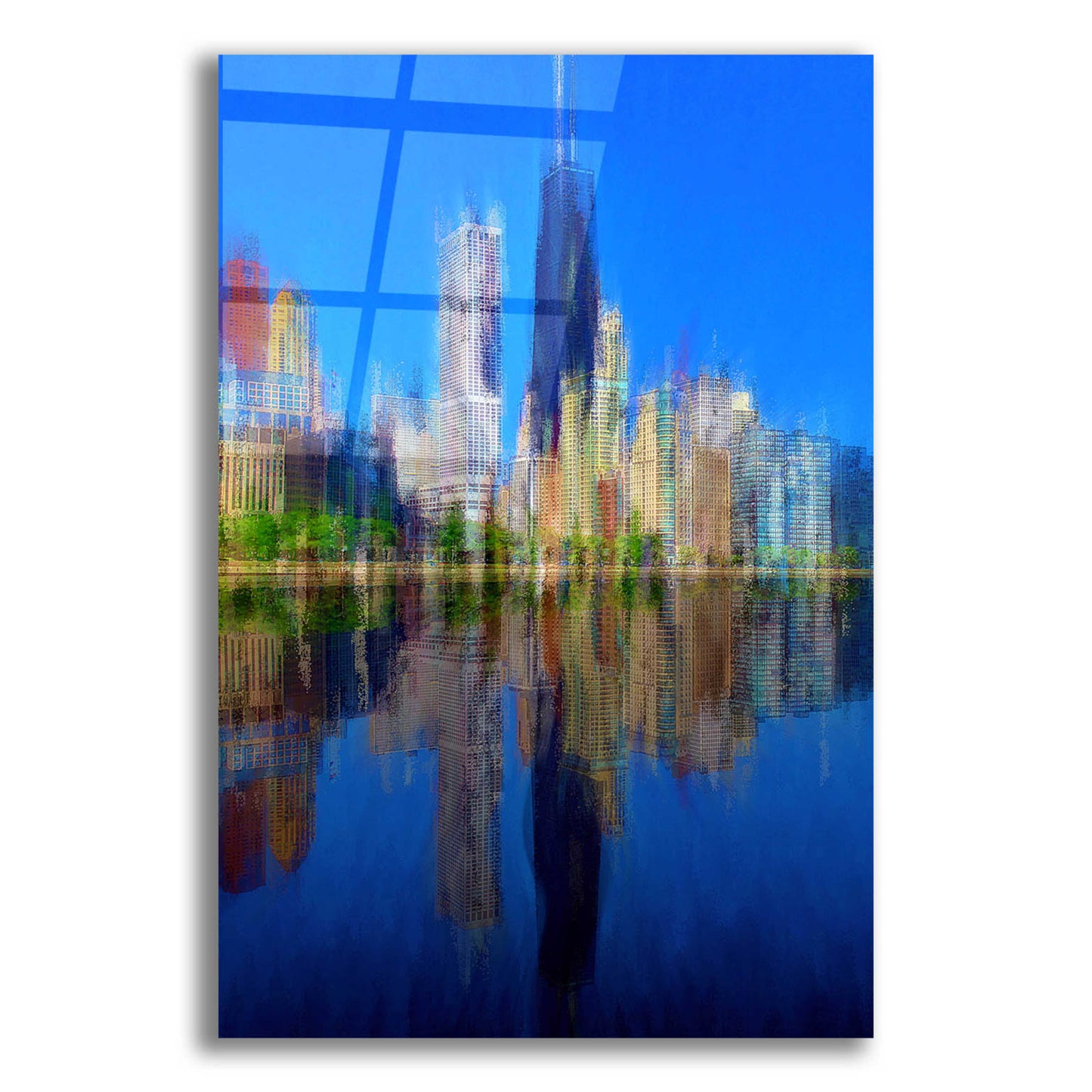 Epic Art 'Hancock 3' by David Manlove, Acrylic Glass Wall Art,12x16