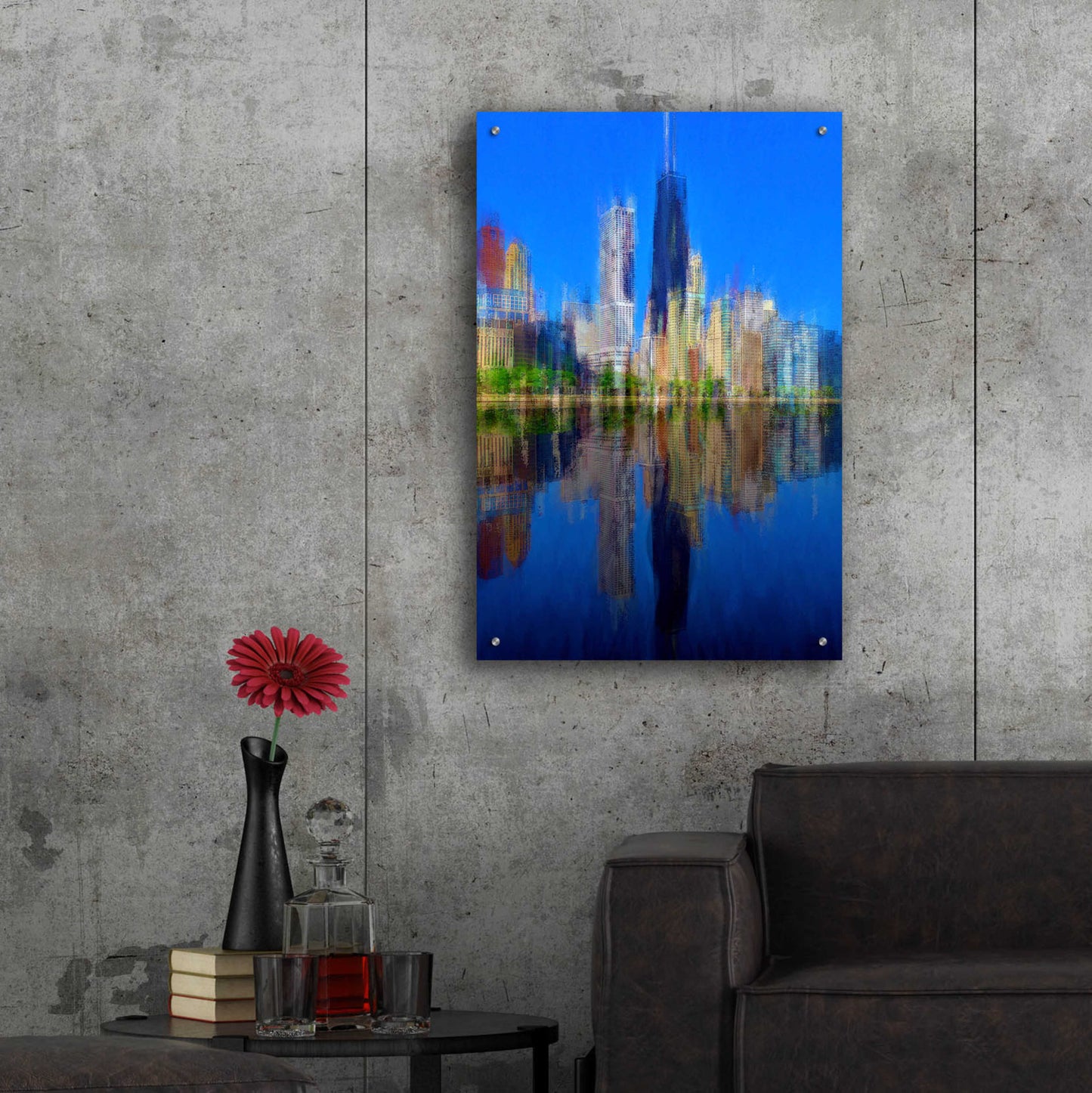 Epic Art 'Hancock 3' by David Manlove, Acrylic Glass Wall Art,24x36