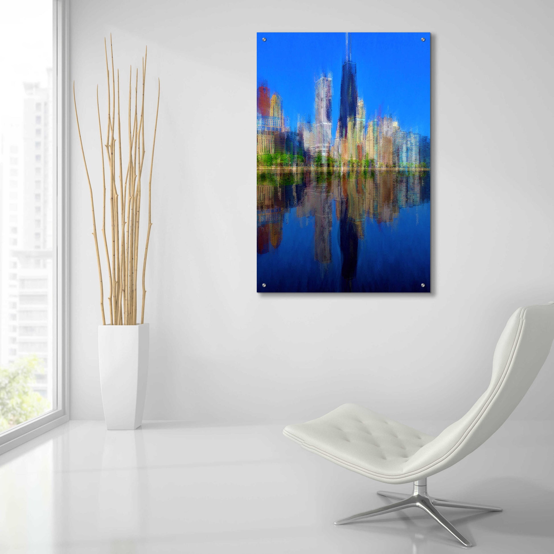 Epic Art 'Hancock 3' by David Manlove, Acrylic Glass Wall Art,24x36