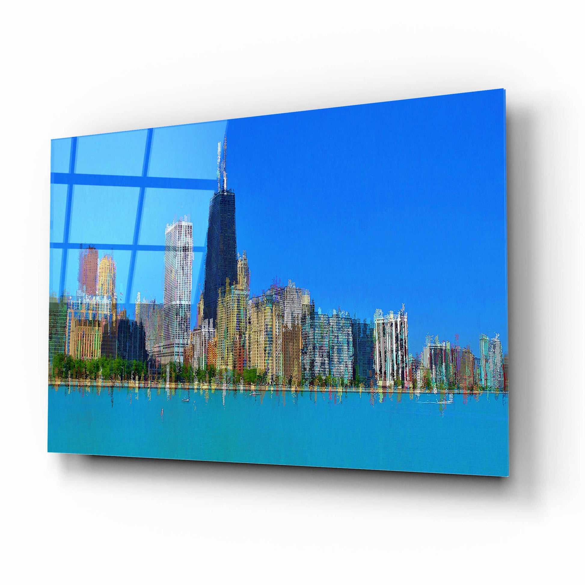 Epic Art 'Hancock 6' by David Manlove, Acrylic Glass Wall Art,16x12