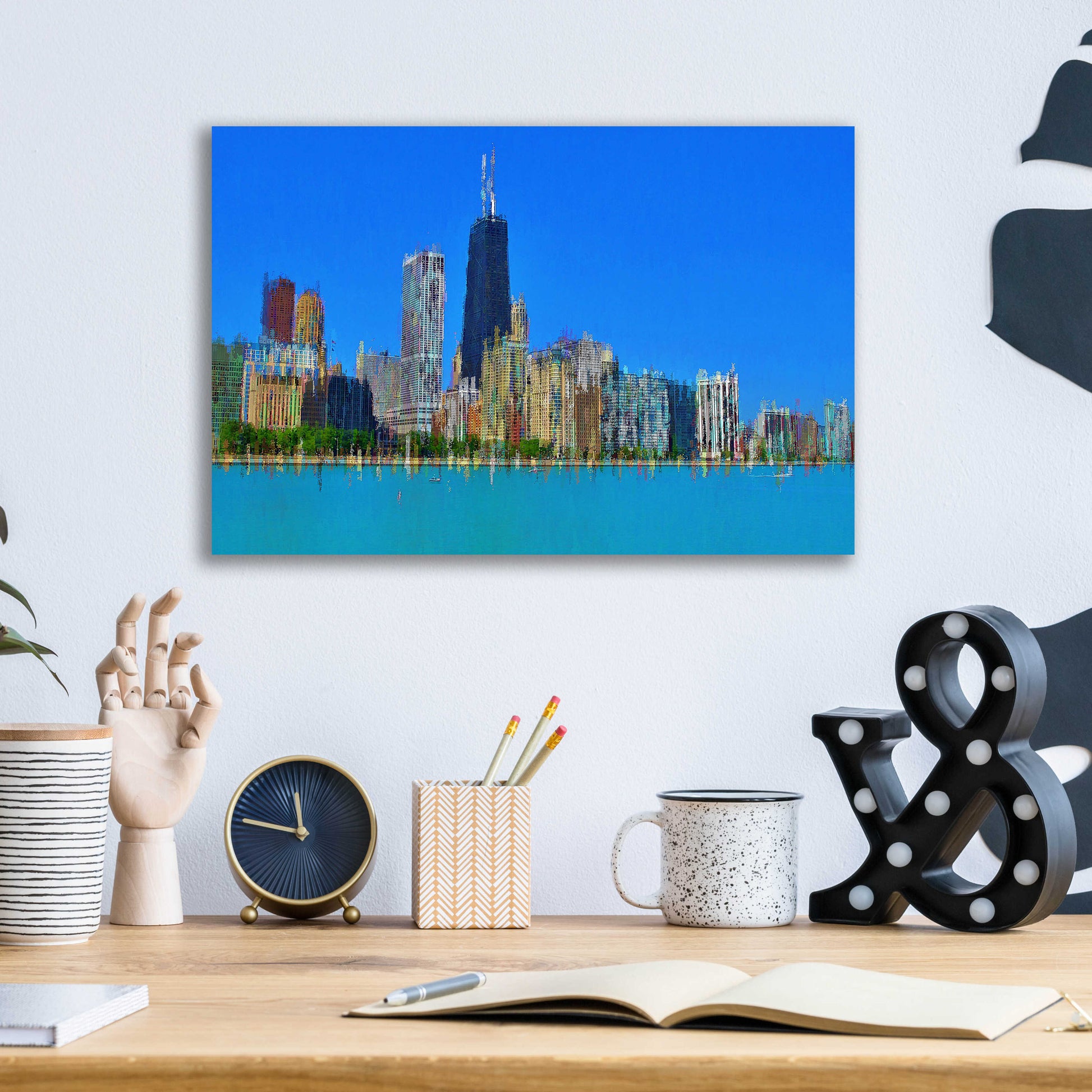 Epic Art 'Hancock 6' by David Manlove, Acrylic Glass Wall Art,16x12