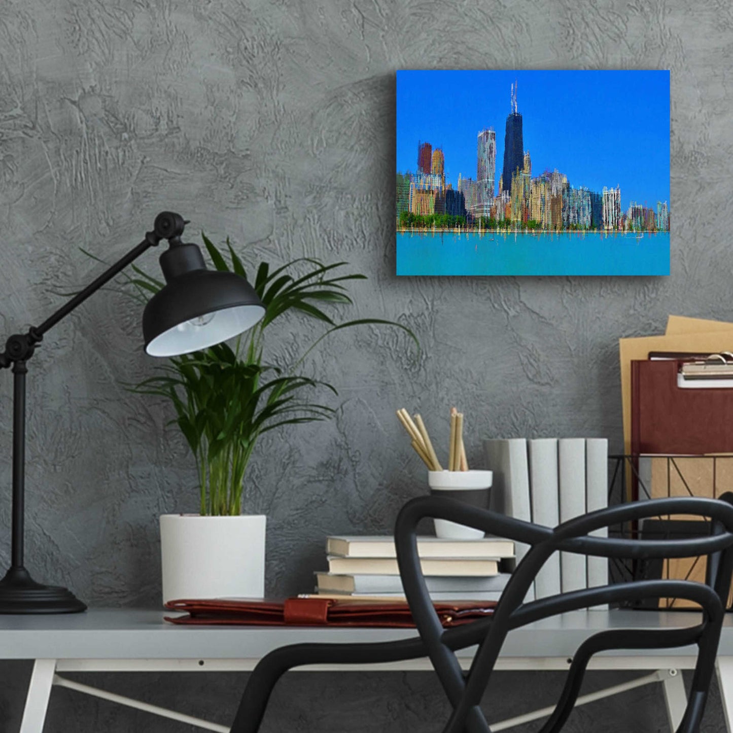 Epic Art 'Hancock 6' by David Manlove, Acrylic Glass Wall Art,16x12