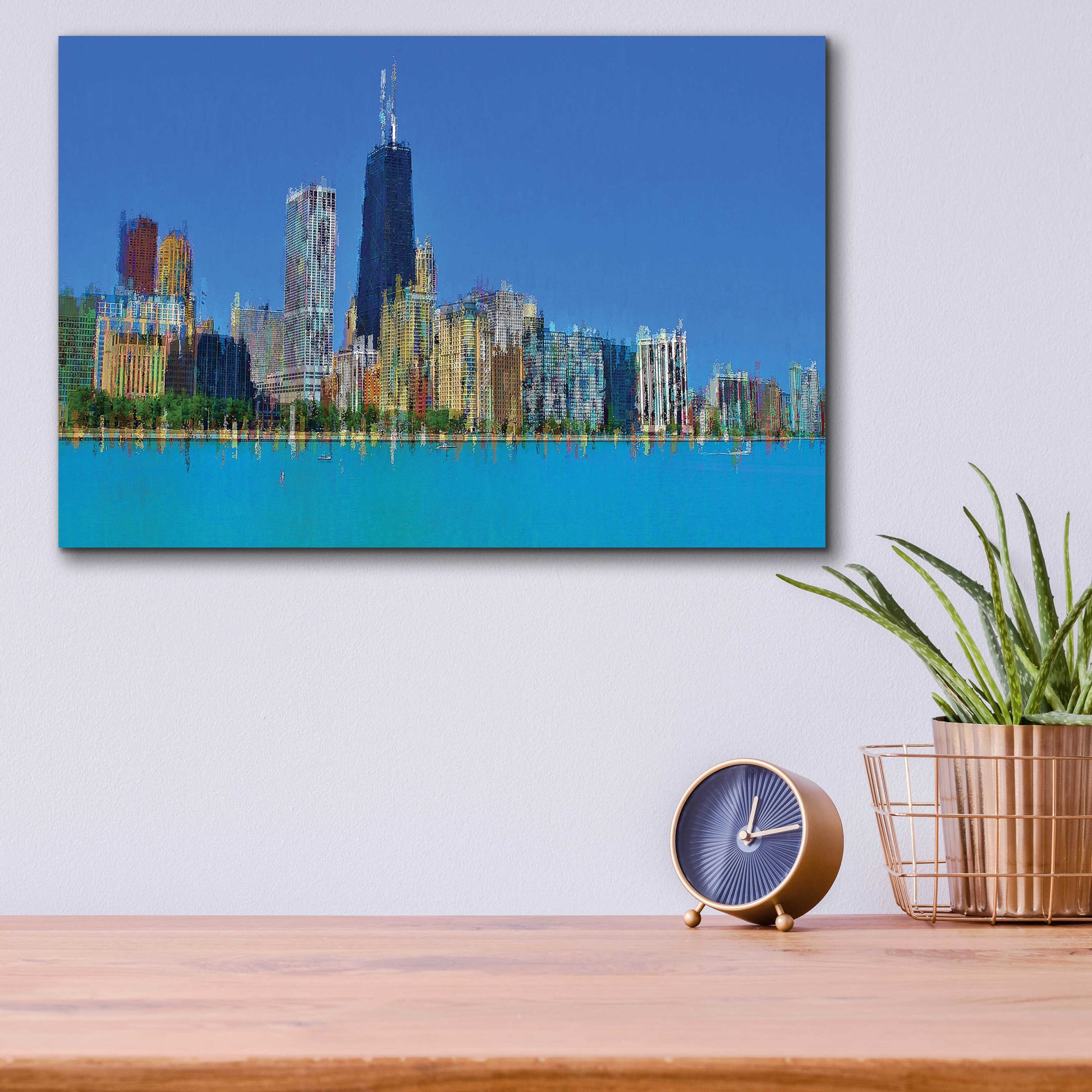 Epic Art 'Hancock 6' by David Manlove, Acrylic Glass Wall Art,16x12