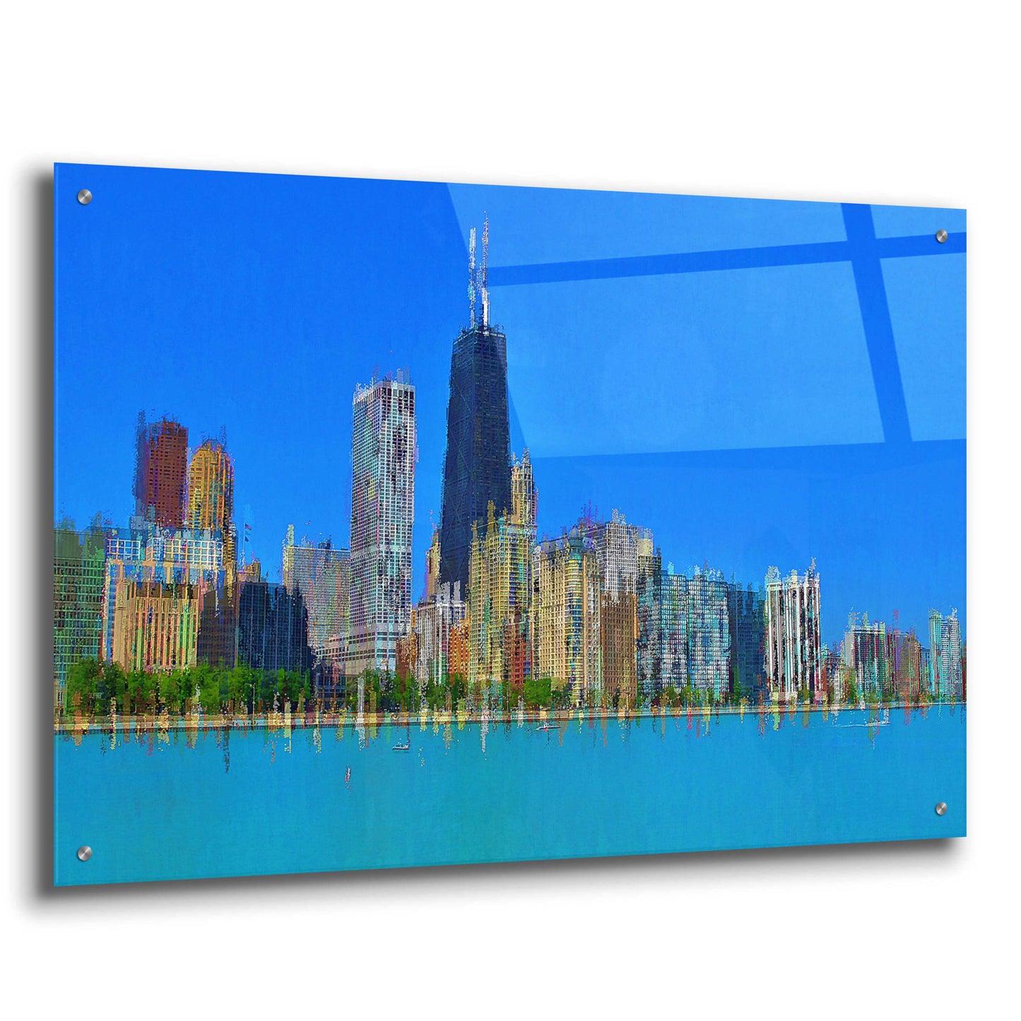 Epic Art 'Hancock 6' by David Manlove, Acrylic Glass Wall Art,36x24