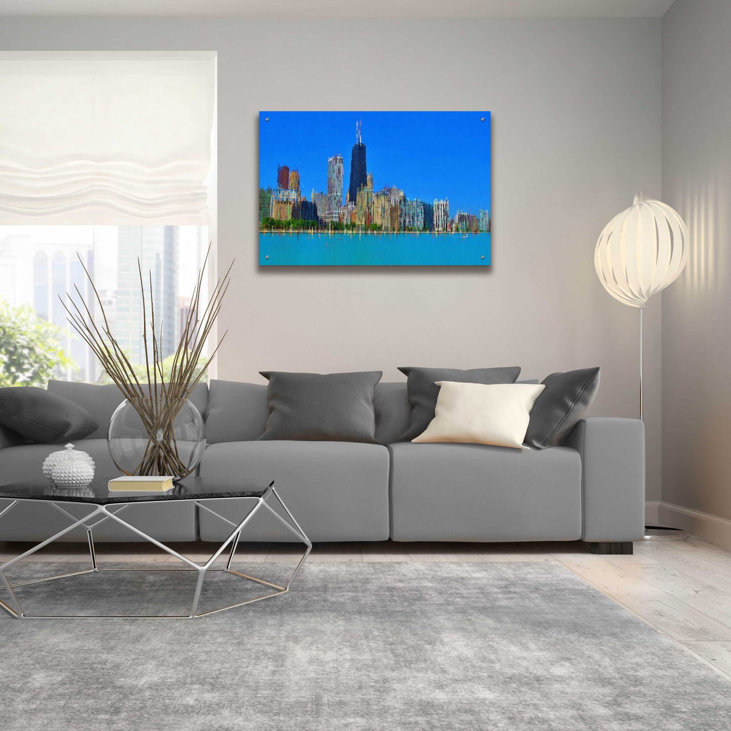 Epic Art 'Hancock 6' by David Manlove, Acrylic Glass Wall Art,36x24