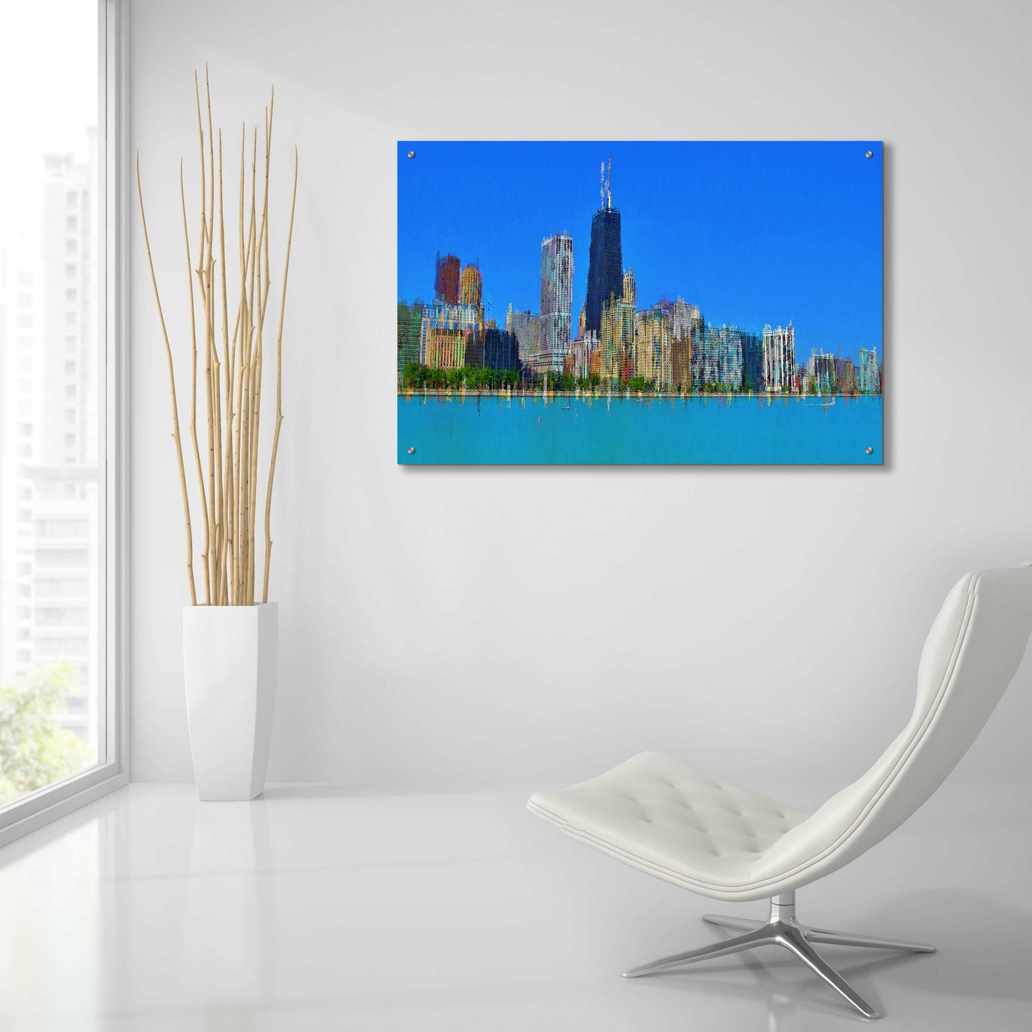 Epic Art 'Hancock 6' by David Manlove, Acrylic Glass Wall Art,36x24