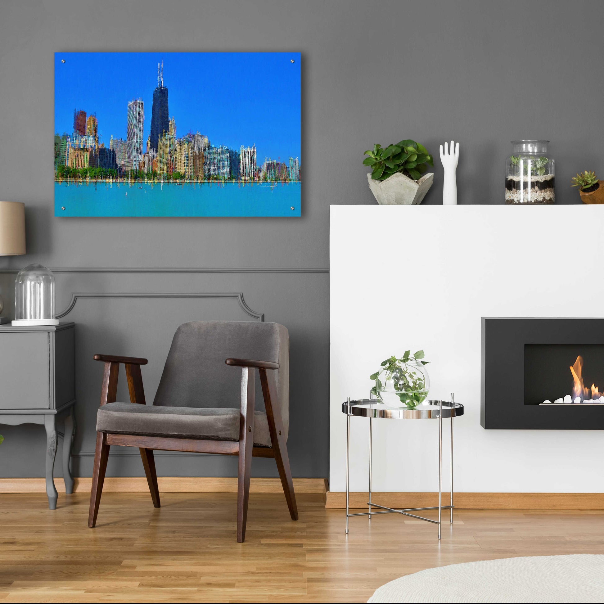 Epic Art 'Hancock 6' by David Manlove, Acrylic Glass Wall Art,36x24