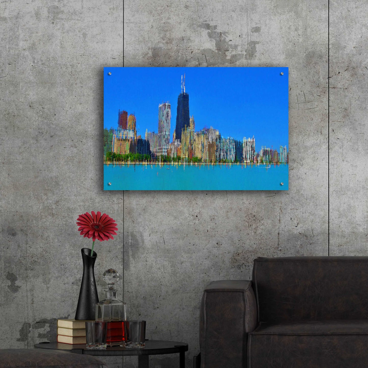 Epic Art 'Hancock 6' by David Manlove, Acrylic Glass Wall Art,36x24