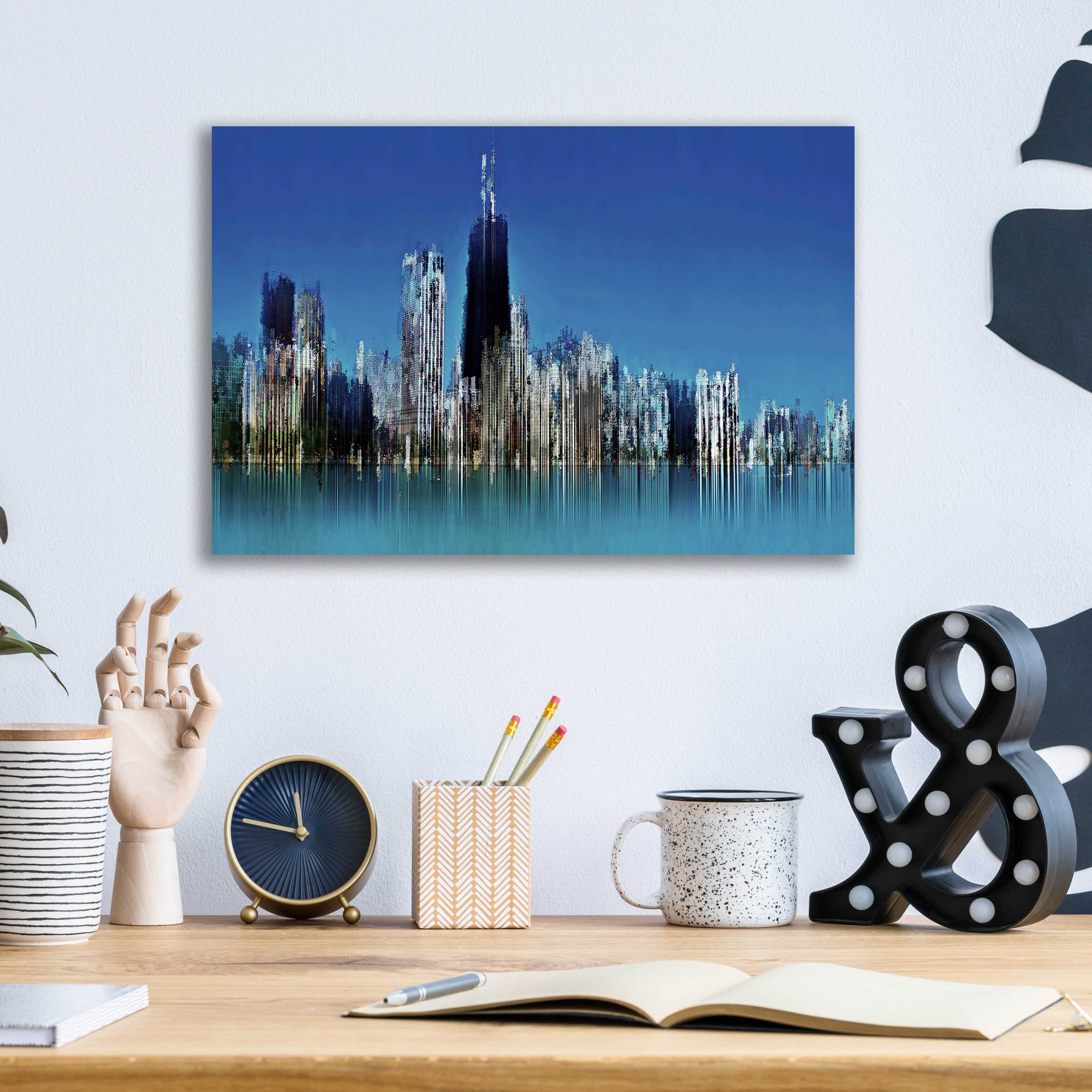 Epic Art 'Hancock' by David Manlove, Acrylic Glass Wall Art,16x12