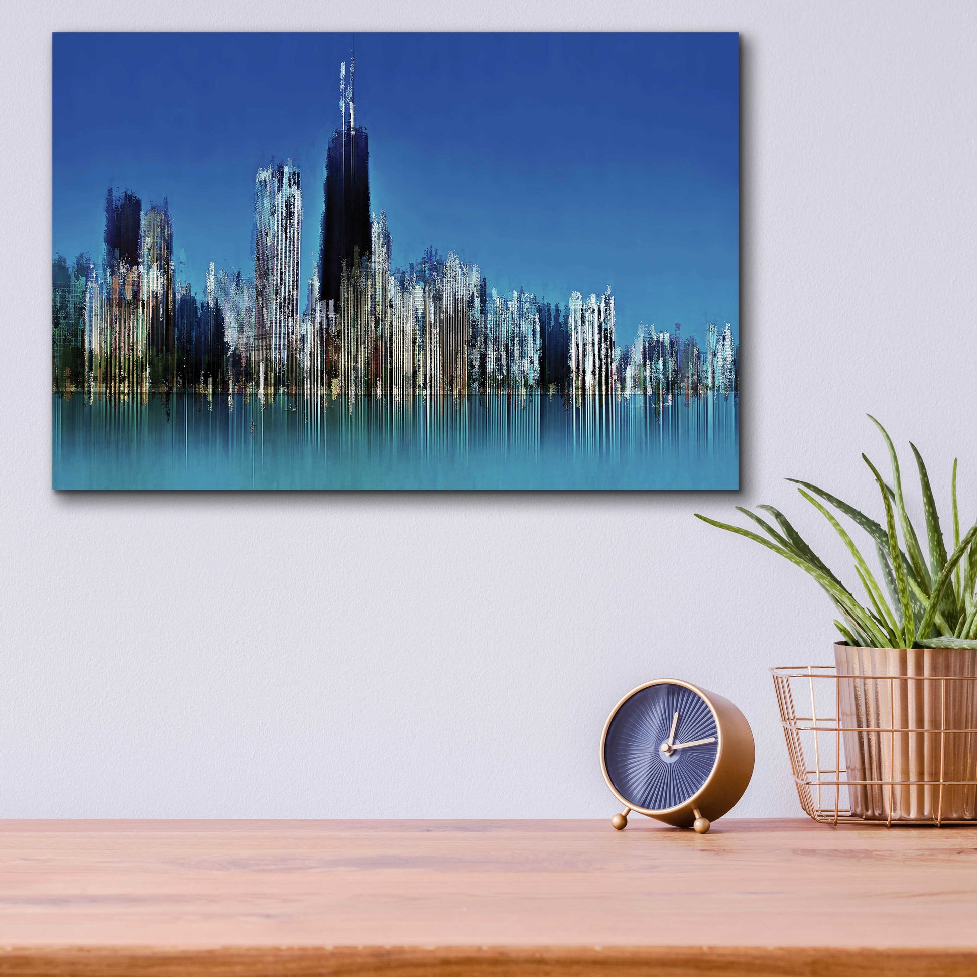 Epic Art 'Hancock' by David Manlove, Acrylic Glass Wall Art,16x12