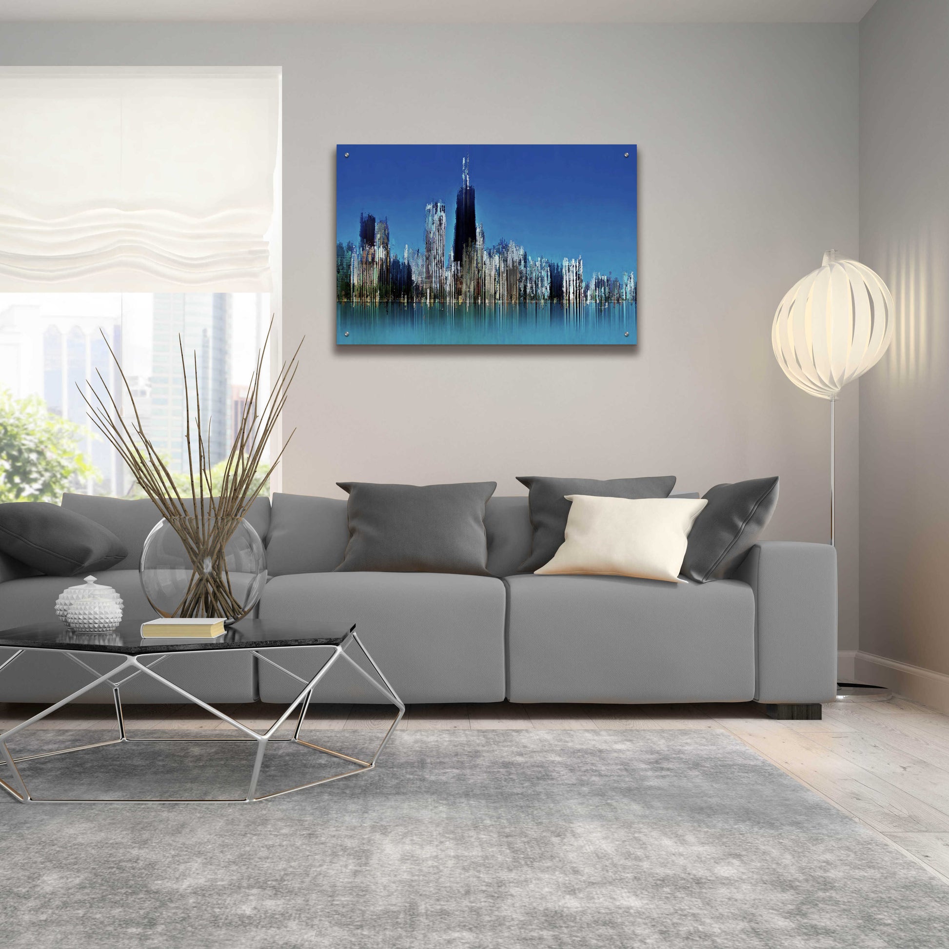 Epic Art 'Hancock' by David Manlove, Acrylic Glass Wall Art,36x24