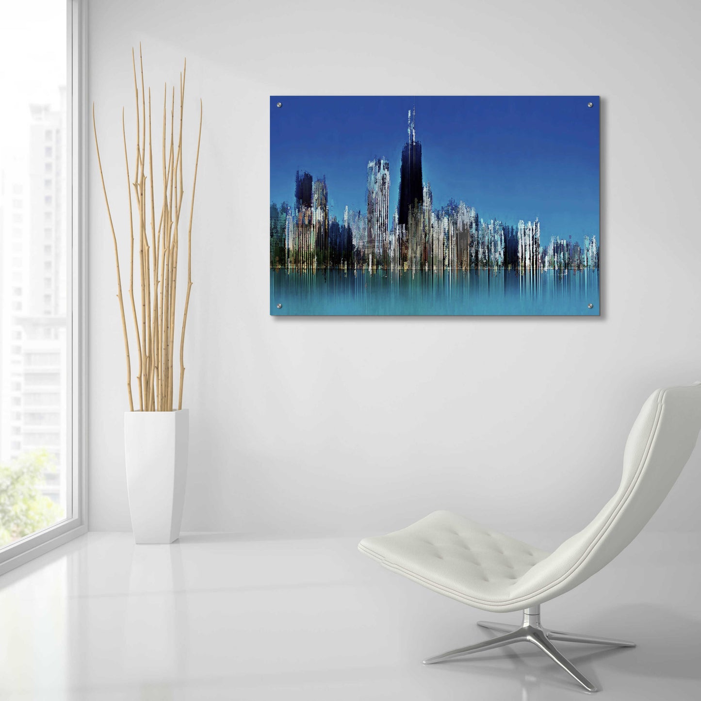 Epic Art 'Hancock' by David Manlove, Acrylic Glass Wall Art,36x24