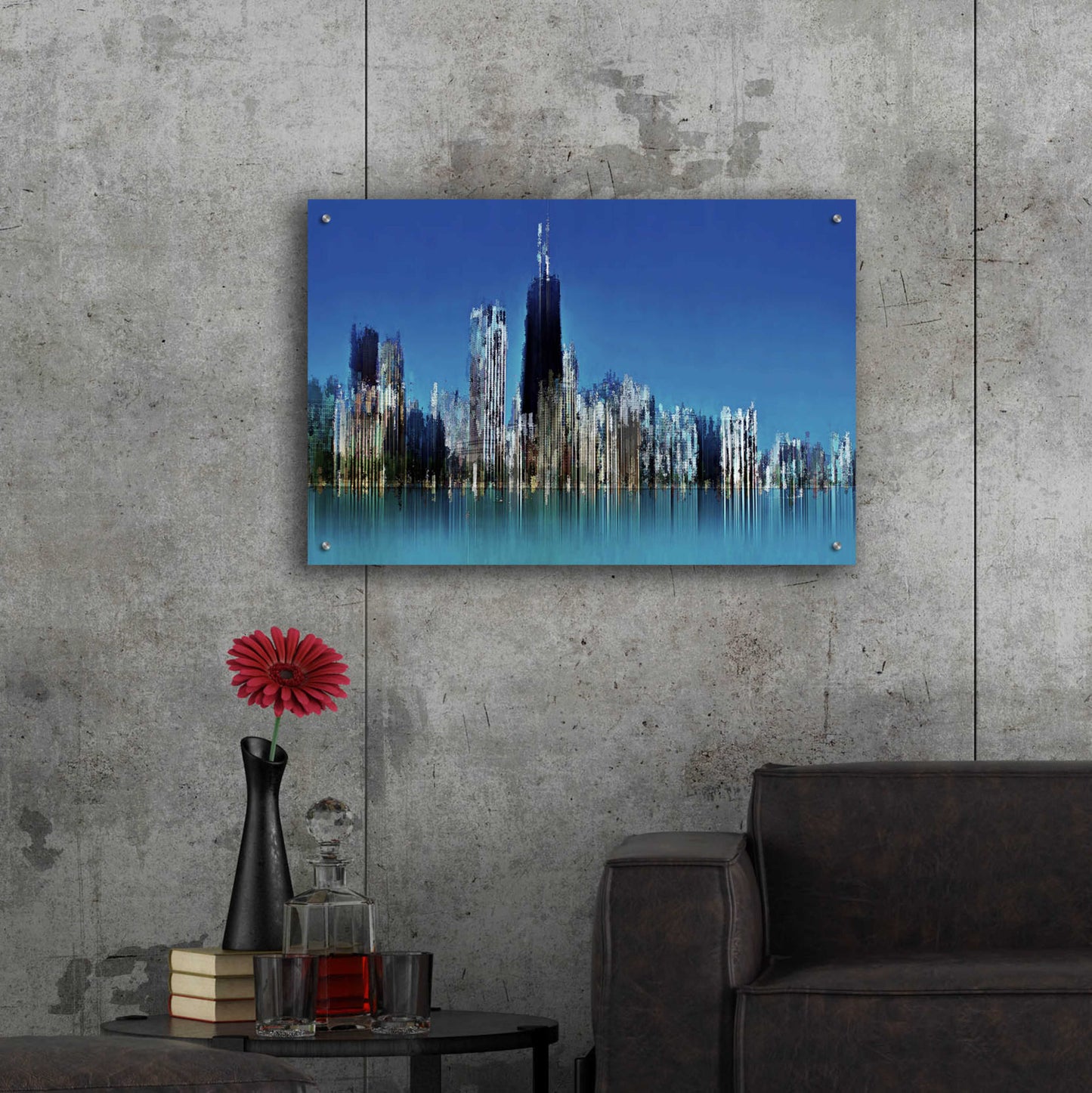 Epic Art 'Hancock' by David Manlove, Acrylic Glass Wall Art,36x24