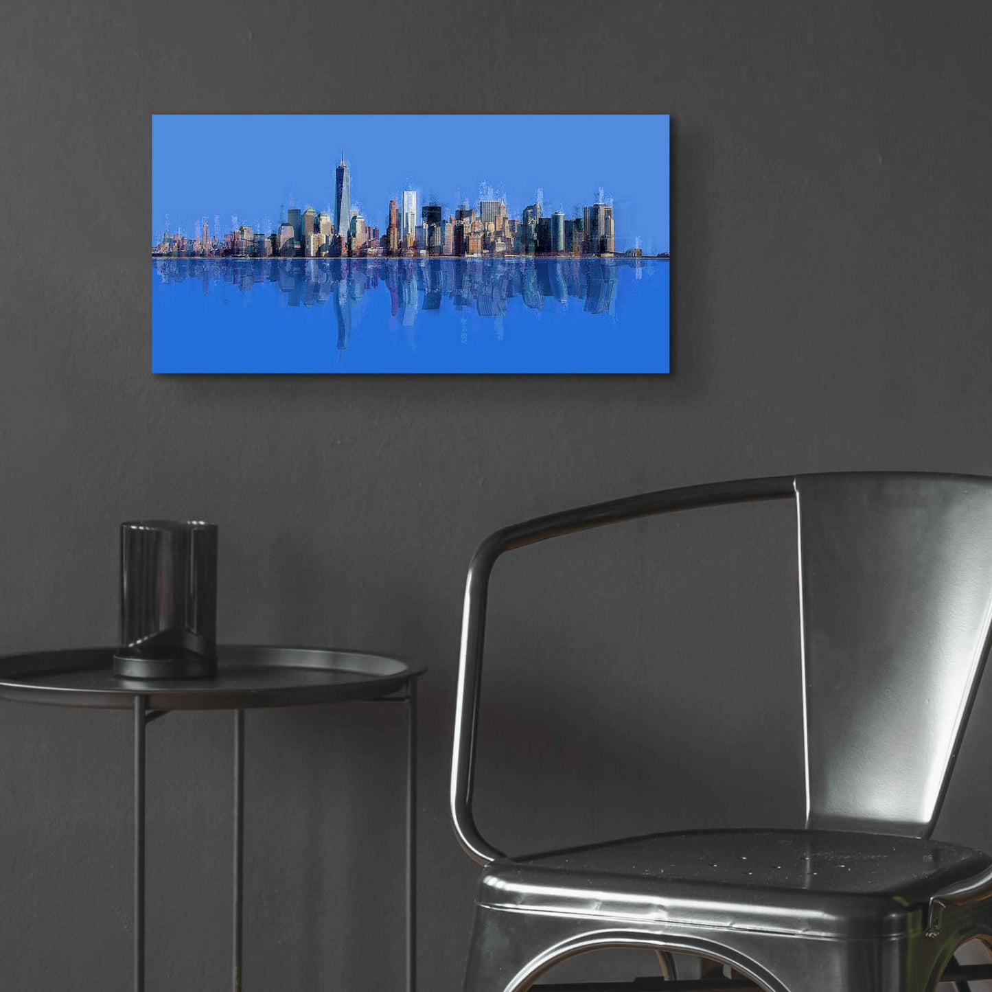 Epic Art 'New York Pan 10' by David Manlove, Acrylic Glass Wall Art,24x12