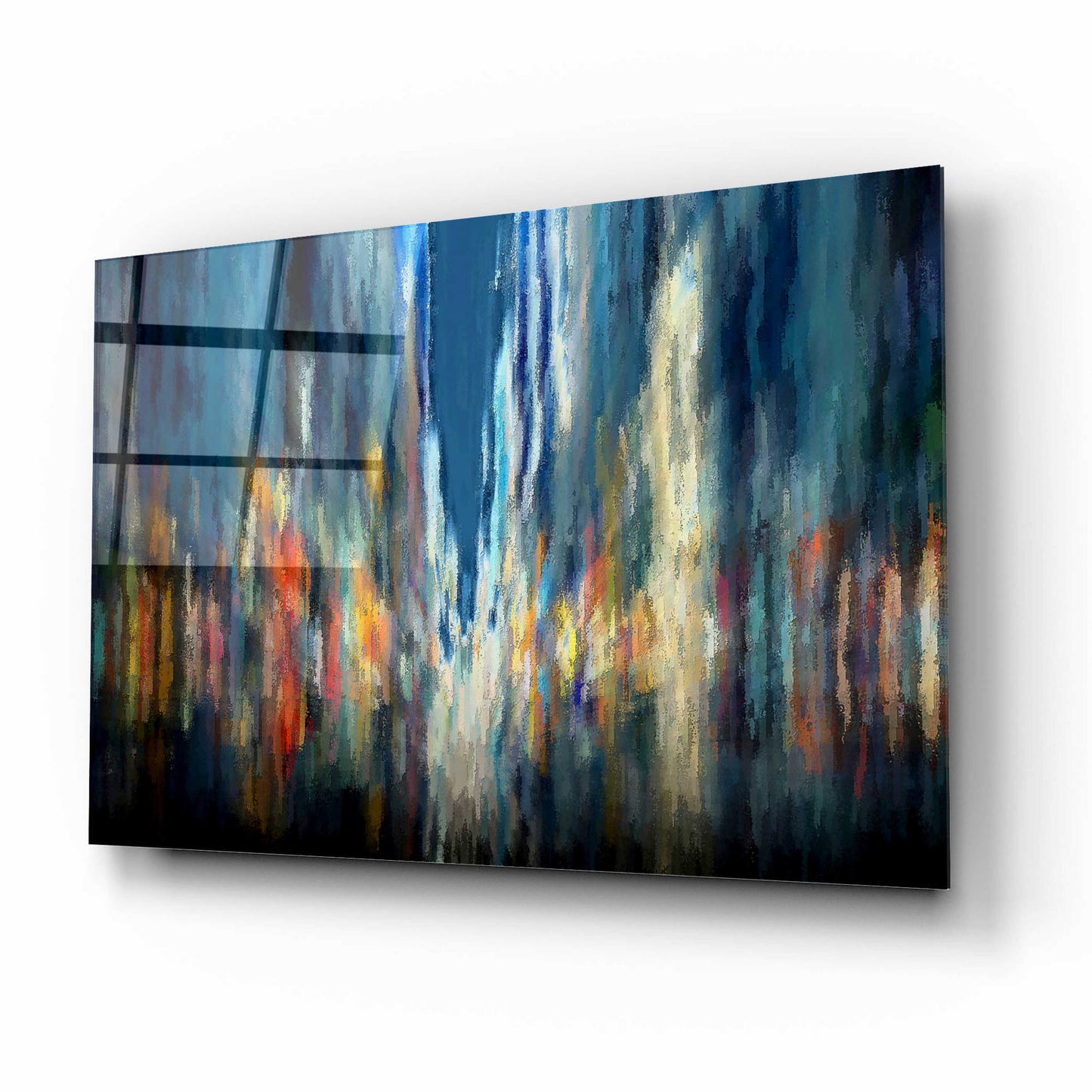 Epic Art 'Downtown7' by David Manlove, Acrylic Glass Wall Art,16x12