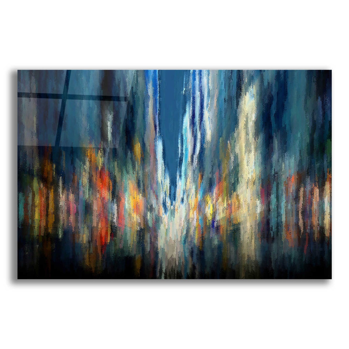 Epic Art 'Downtown7' by David Manlove, Acrylic Glass Wall Art,16x12