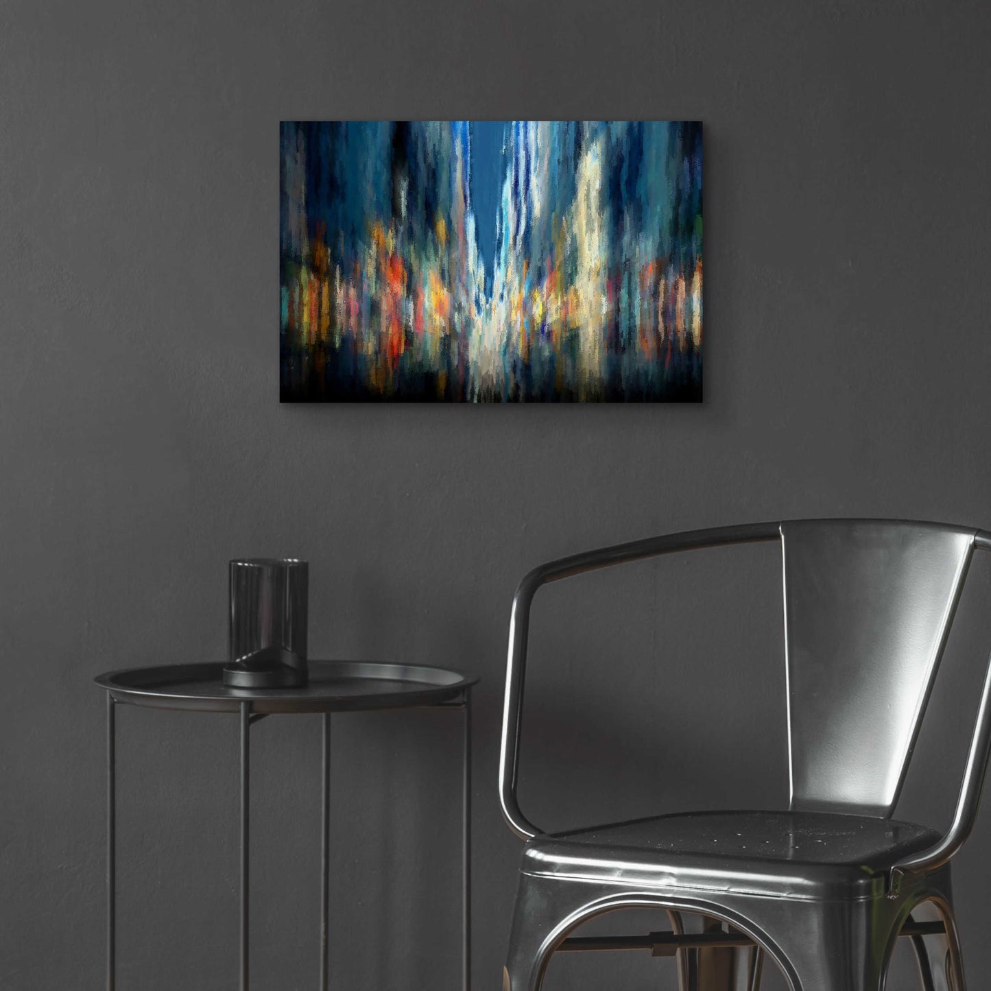 Epic Art 'Downtown7' by David Manlove, Acrylic Glass Wall Art,24x16