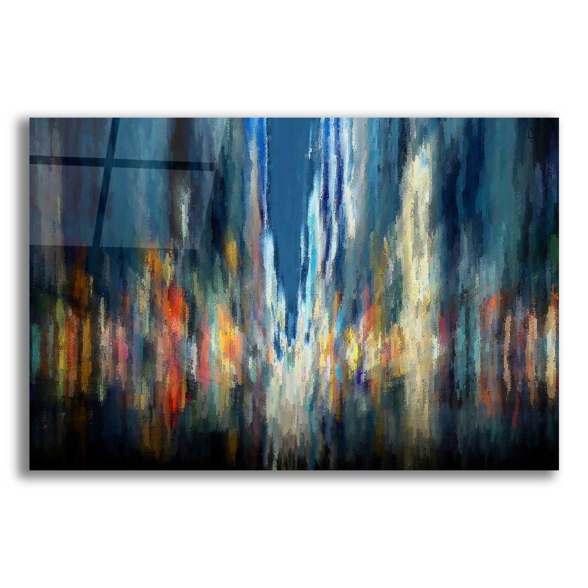 Epic Art 'Downtown7' by David Manlove, Acrylic Glass Wall Art,24x16