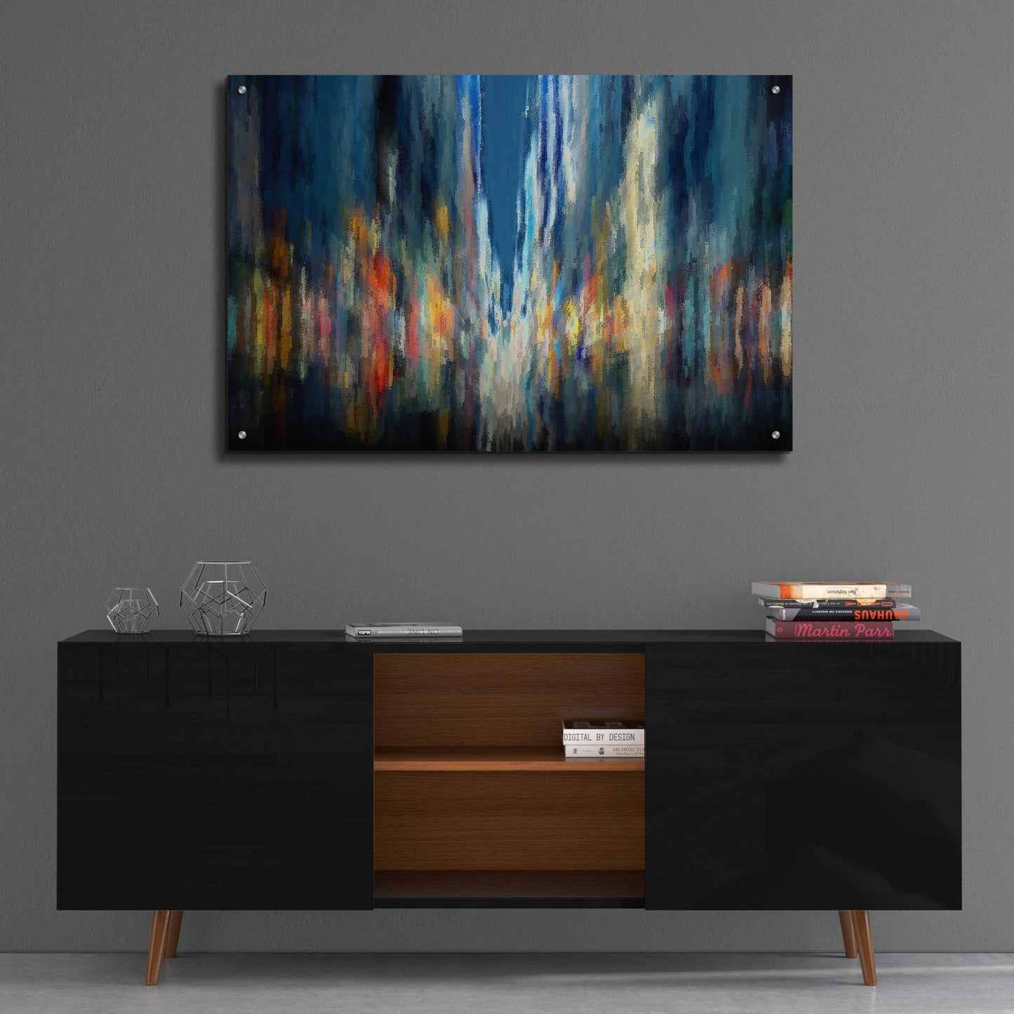 Epic Art 'Downtown7' by David Manlove, Acrylic Glass Wall Art,36x24