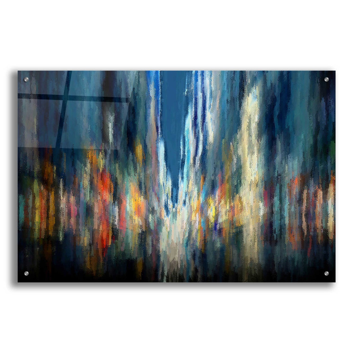 Epic Art 'Downtown7' by David Manlove, Acrylic Glass Wall Art,36x24