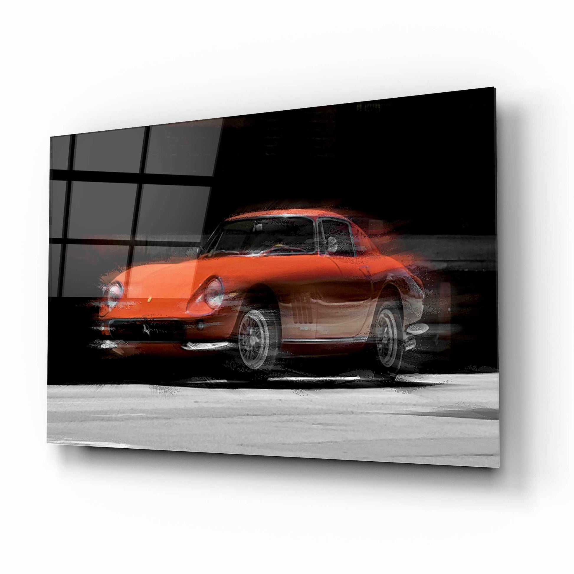 Epic Art 'Ferrari 275 GTB' by David Manlove, Acrylic Glass Wall Art,16x12