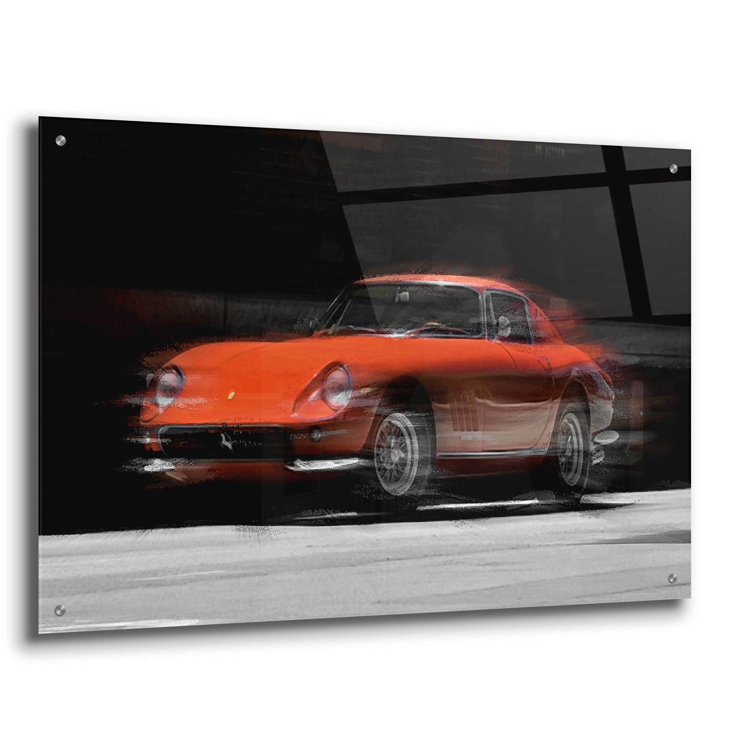 Epic Art 'Ferrari 275 GTB' by David Manlove, Acrylic Glass Wall Art,36x24