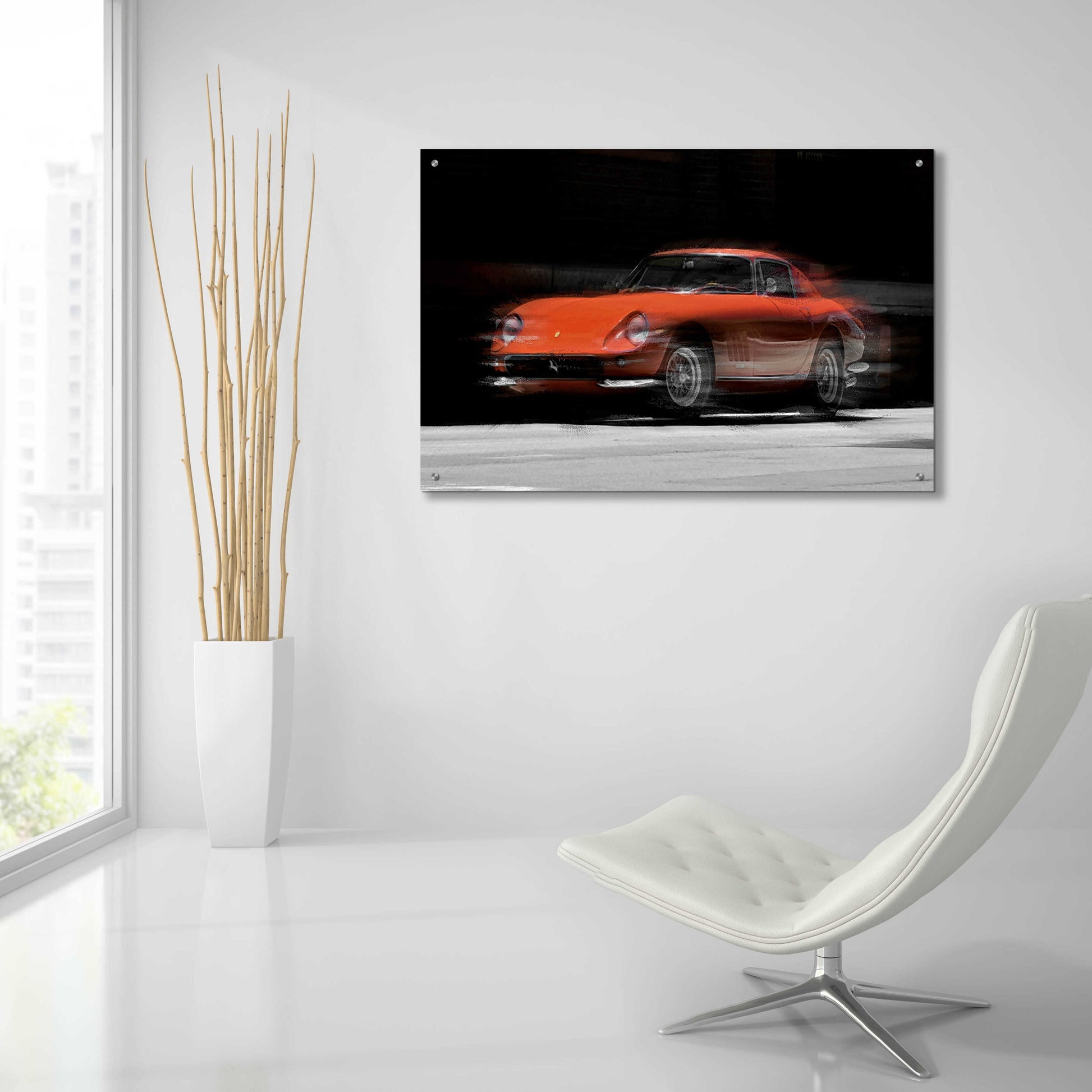 Epic Art 'Ferrari 275 GTB' by David Manlove, Acrylic Glass Wall Art,36x24